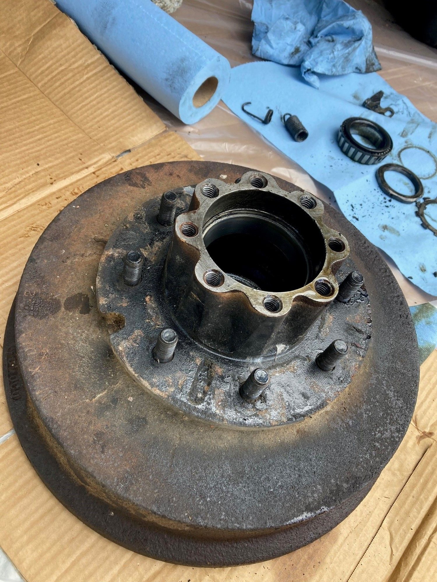 Fluid leak rear brake Ford Truck Enthusiasts Forums