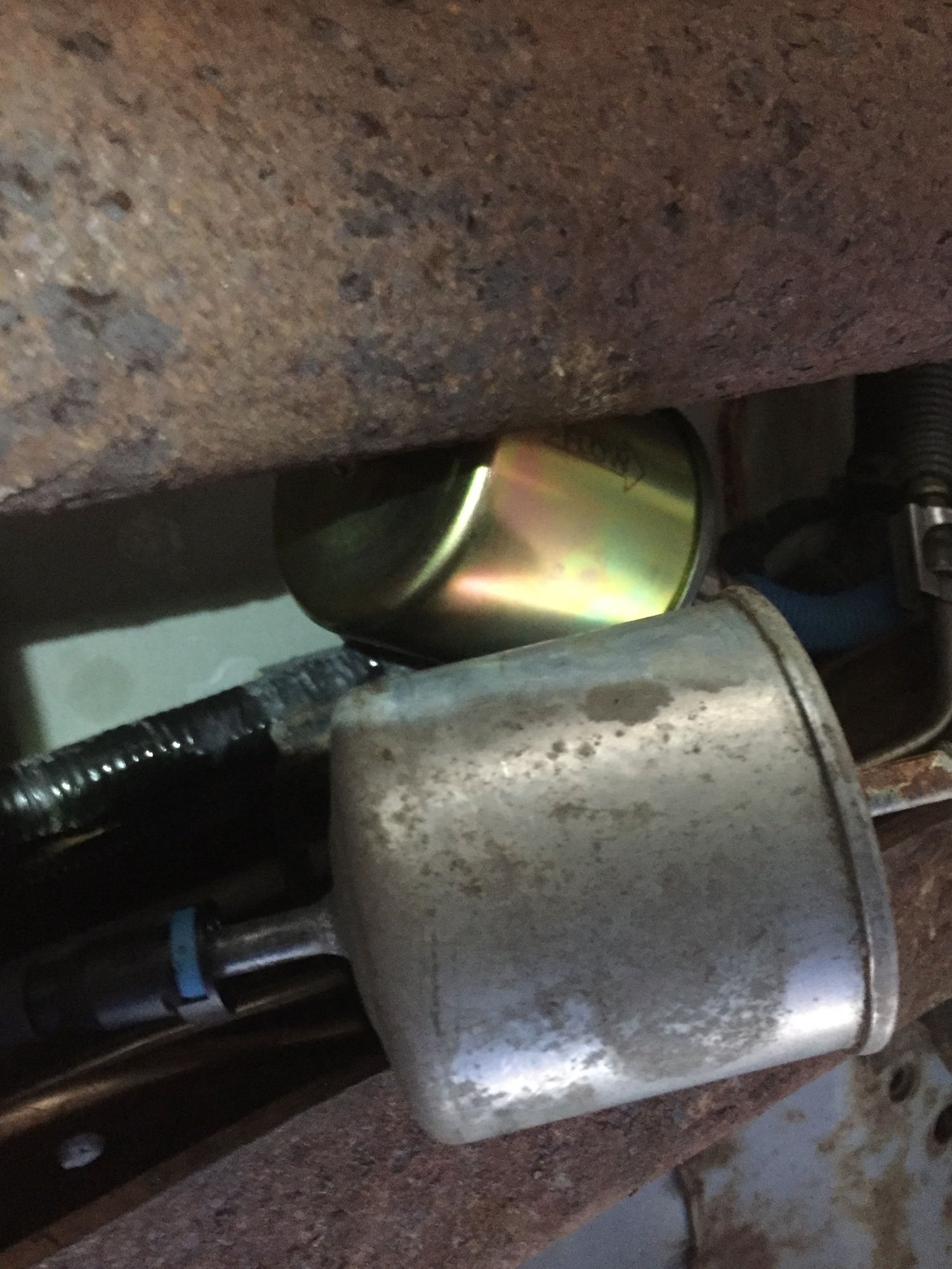 Fuel line stuck on filter. (5.4 v8) Ford Truck Enthusiasts Forums