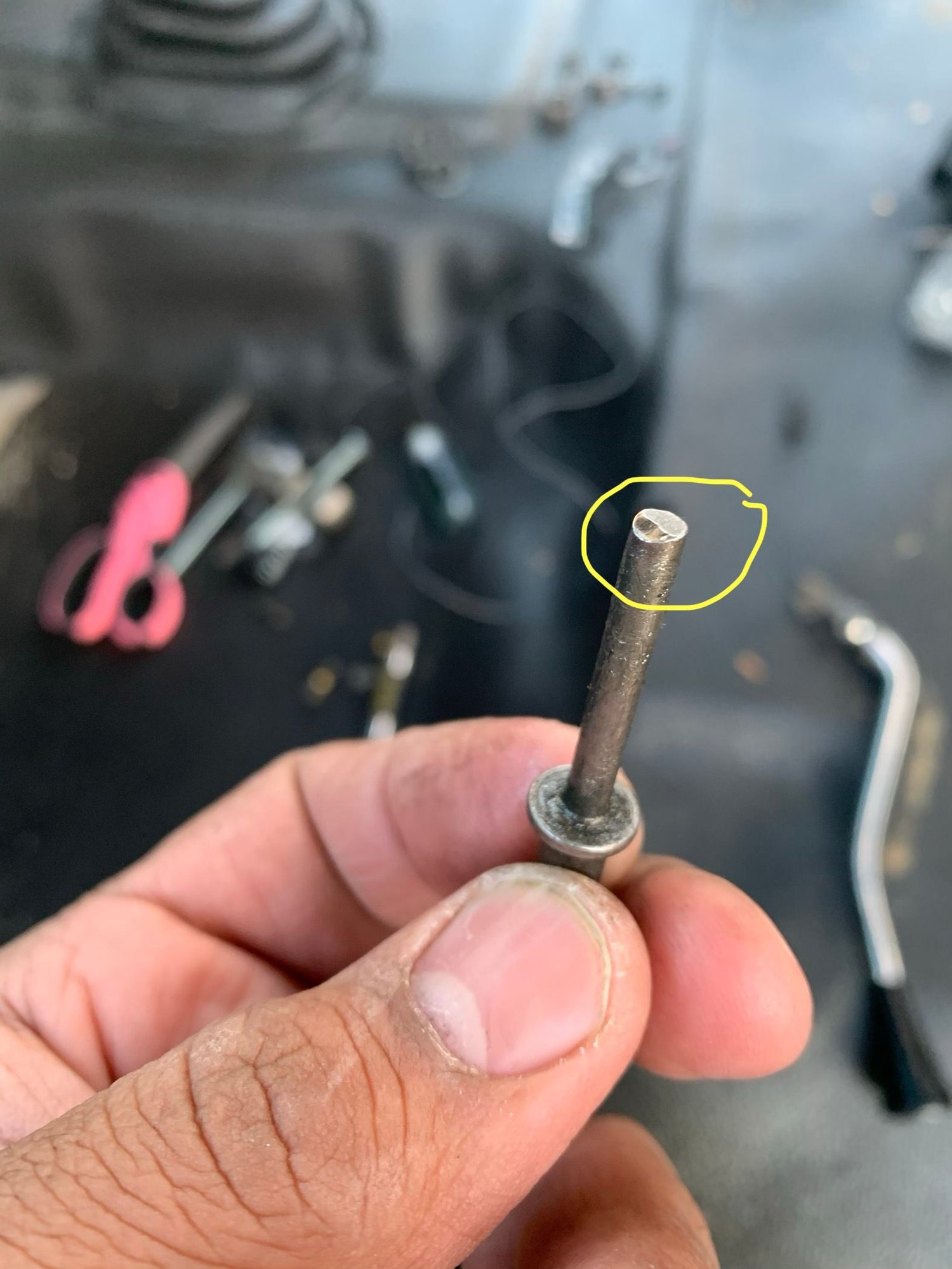 Shift lever pin help Ford Truck Enthusiasts Forums
