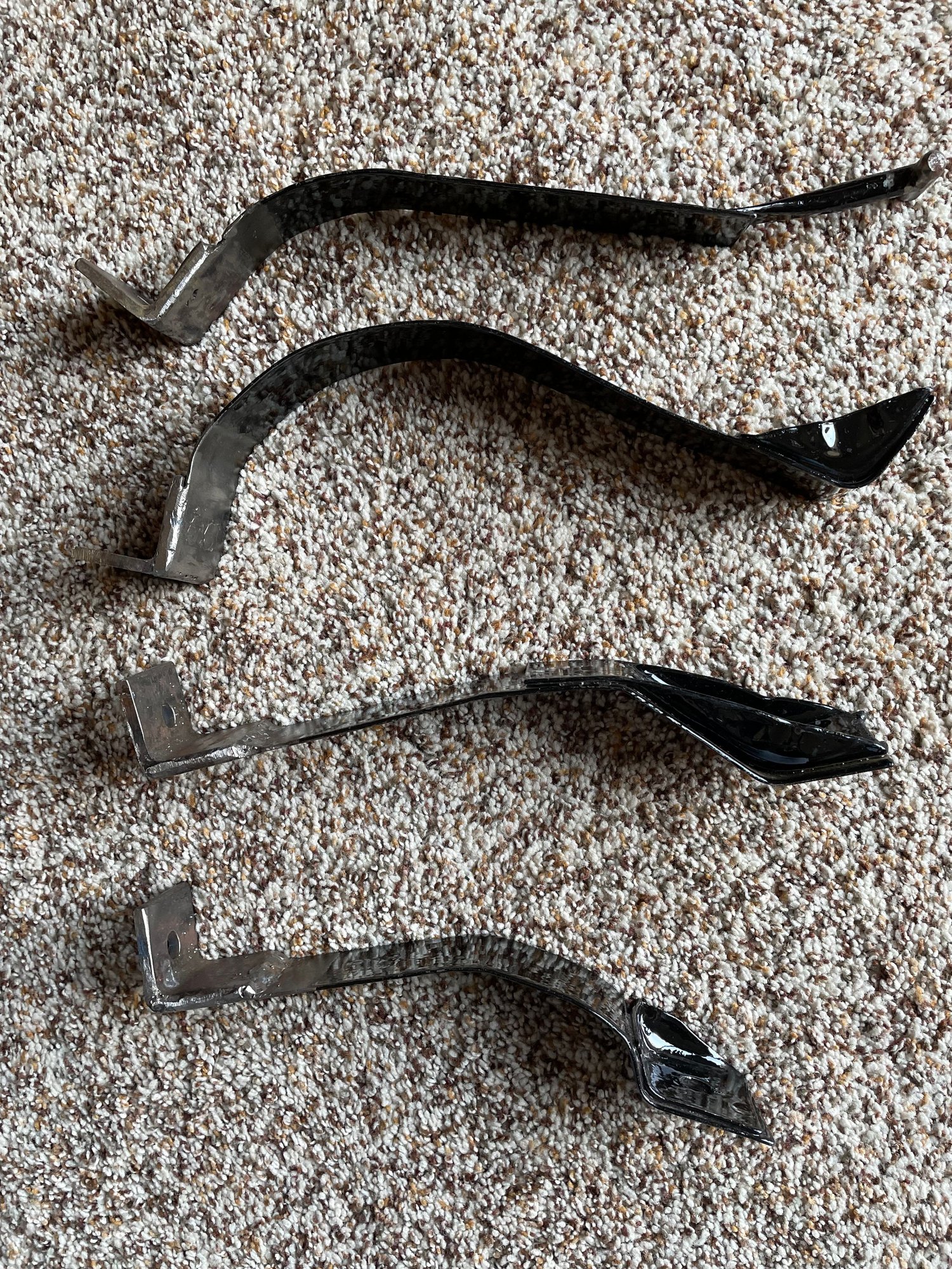 Engine - Intake/Fuel - mid-ship gas tank straps & guard - Used - 1978 Ford F-250 - Sioux Falls, SD 57106, United States