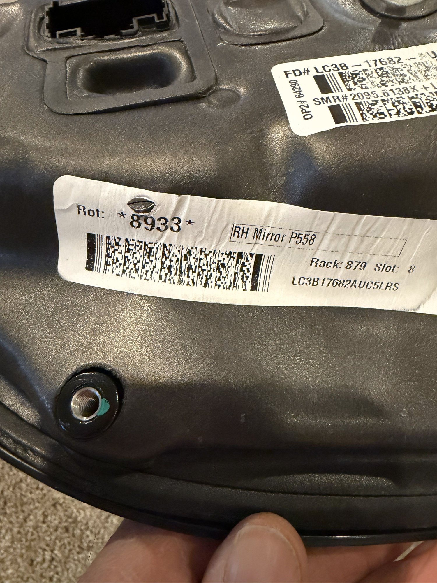 Exterior Body Parts - Complete RH Mirror from 2021 F350 Lariat for Parts - Used - 2017 to 2022 Ford F-350 Super Duty - Muskegon, MI 49445, United States