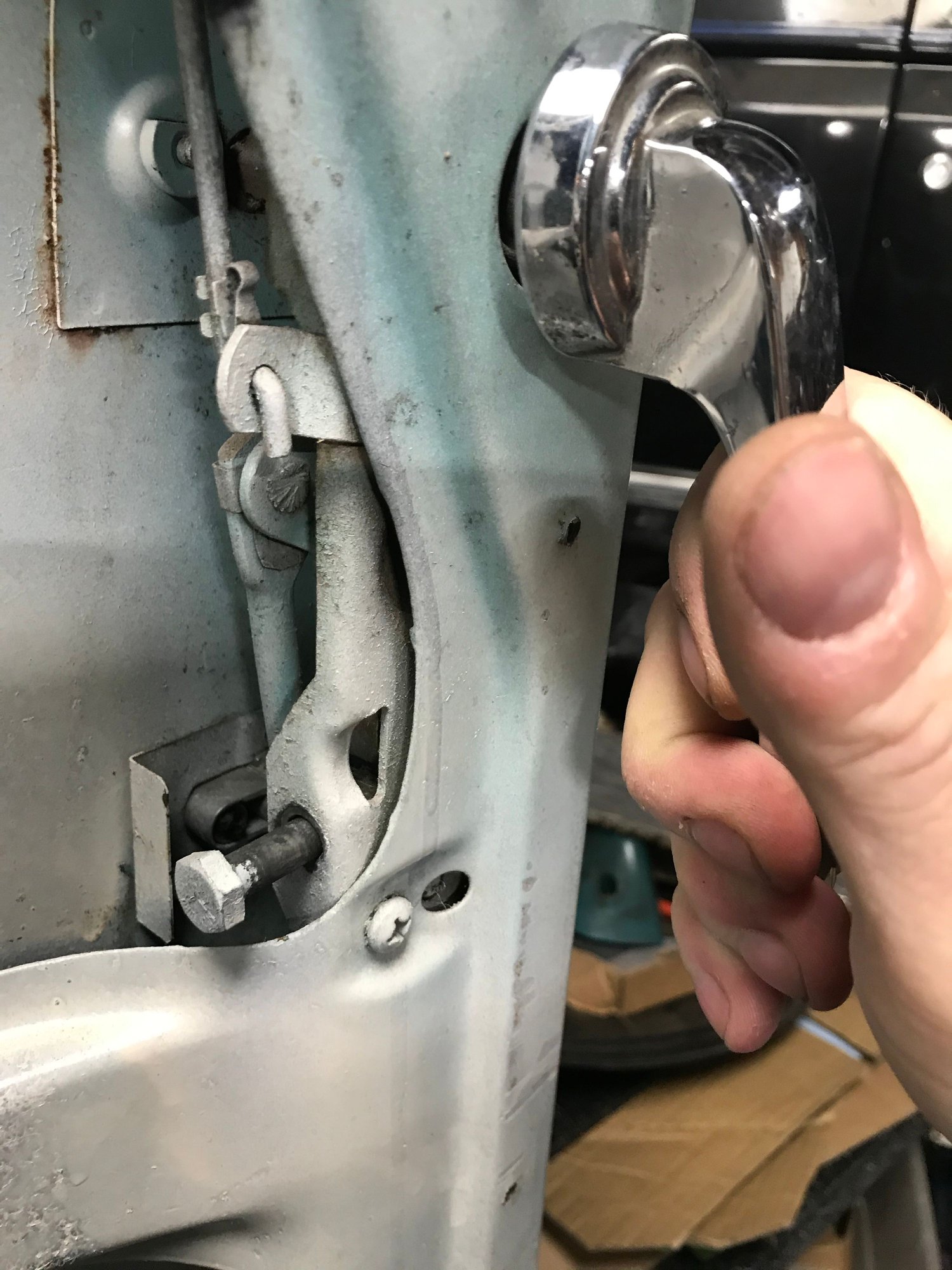 61 econoline van door lock help Ford Truck Enthusiasts Forums