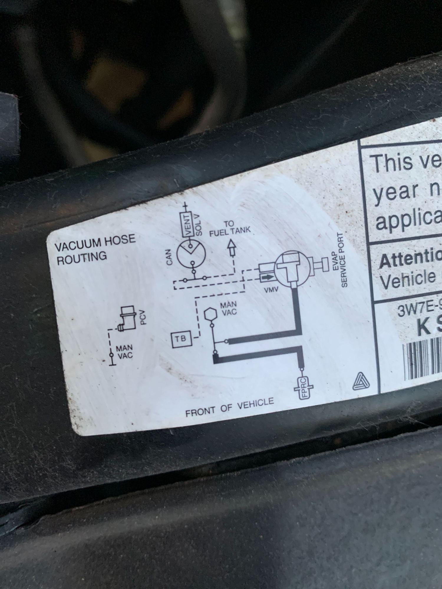 Ford Truck Vacuum Diagram Coffee Can