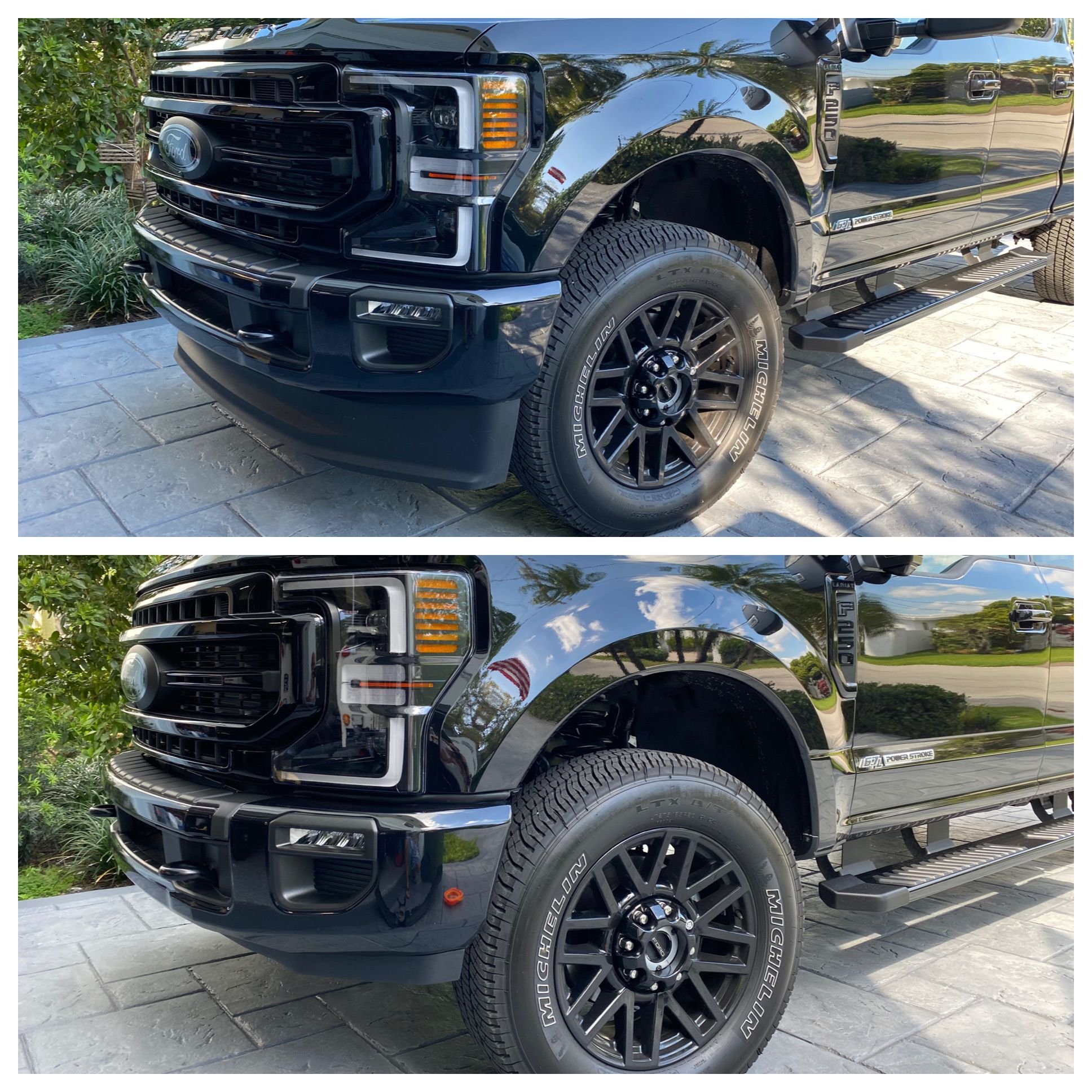 Tremor VS. 2WD Front Air Dam Valance Chin Spoiler PART's Difference