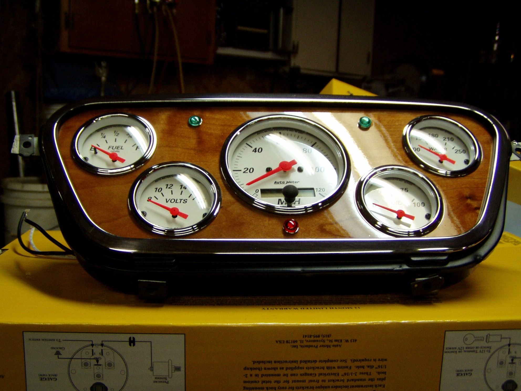 1955 F100 Gauge Cluster Frame Metal - Ford Truck Enthusiasts Forums