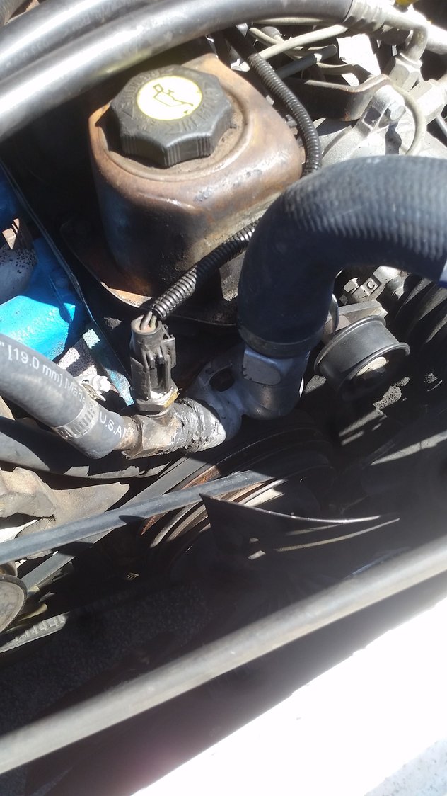 Unknown part connected to radiator housing Ford Truck Enthusiasts Forums