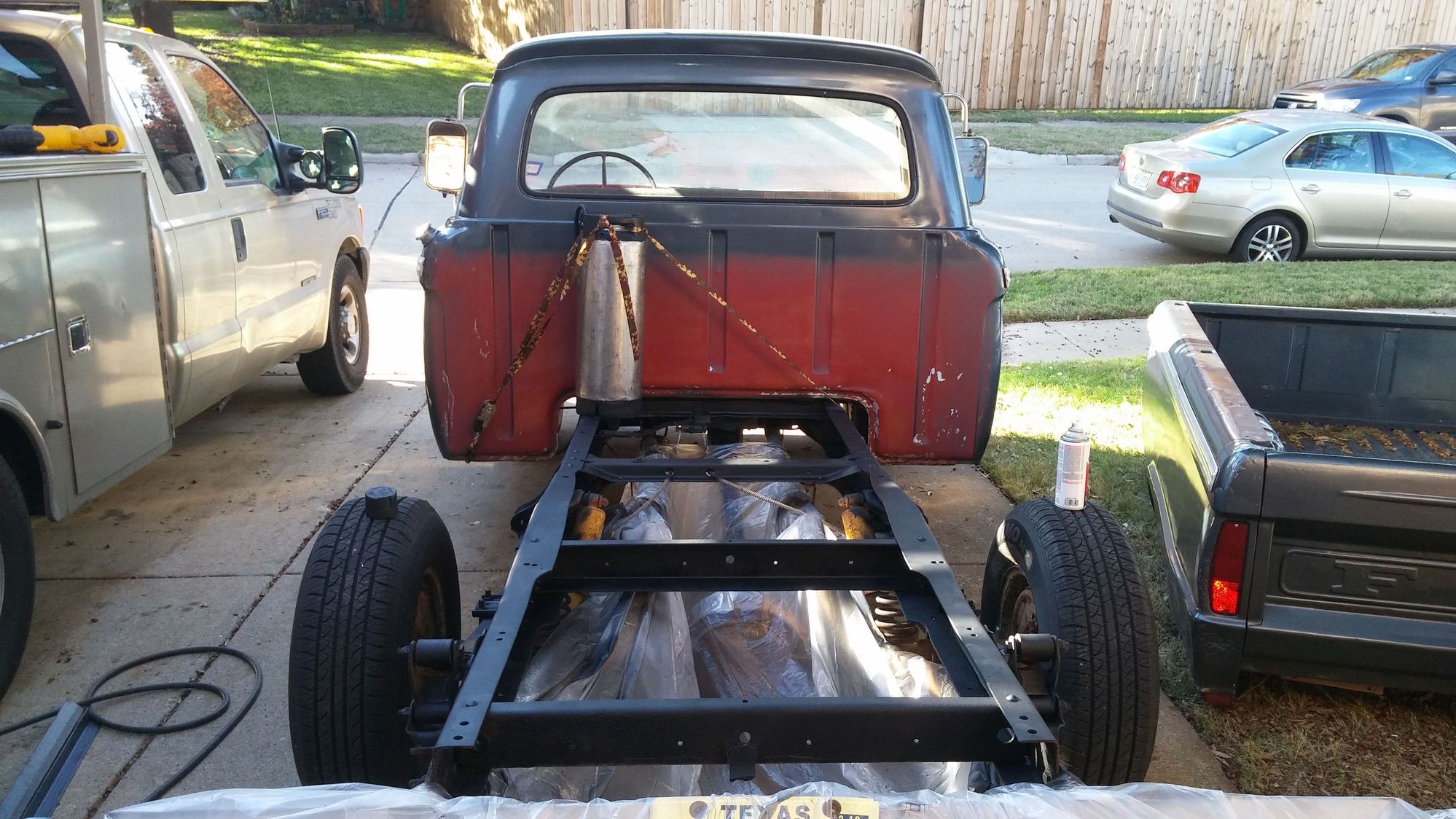 1966 F100 Relocate gas tank Ford Truck Enthusiasts Forums