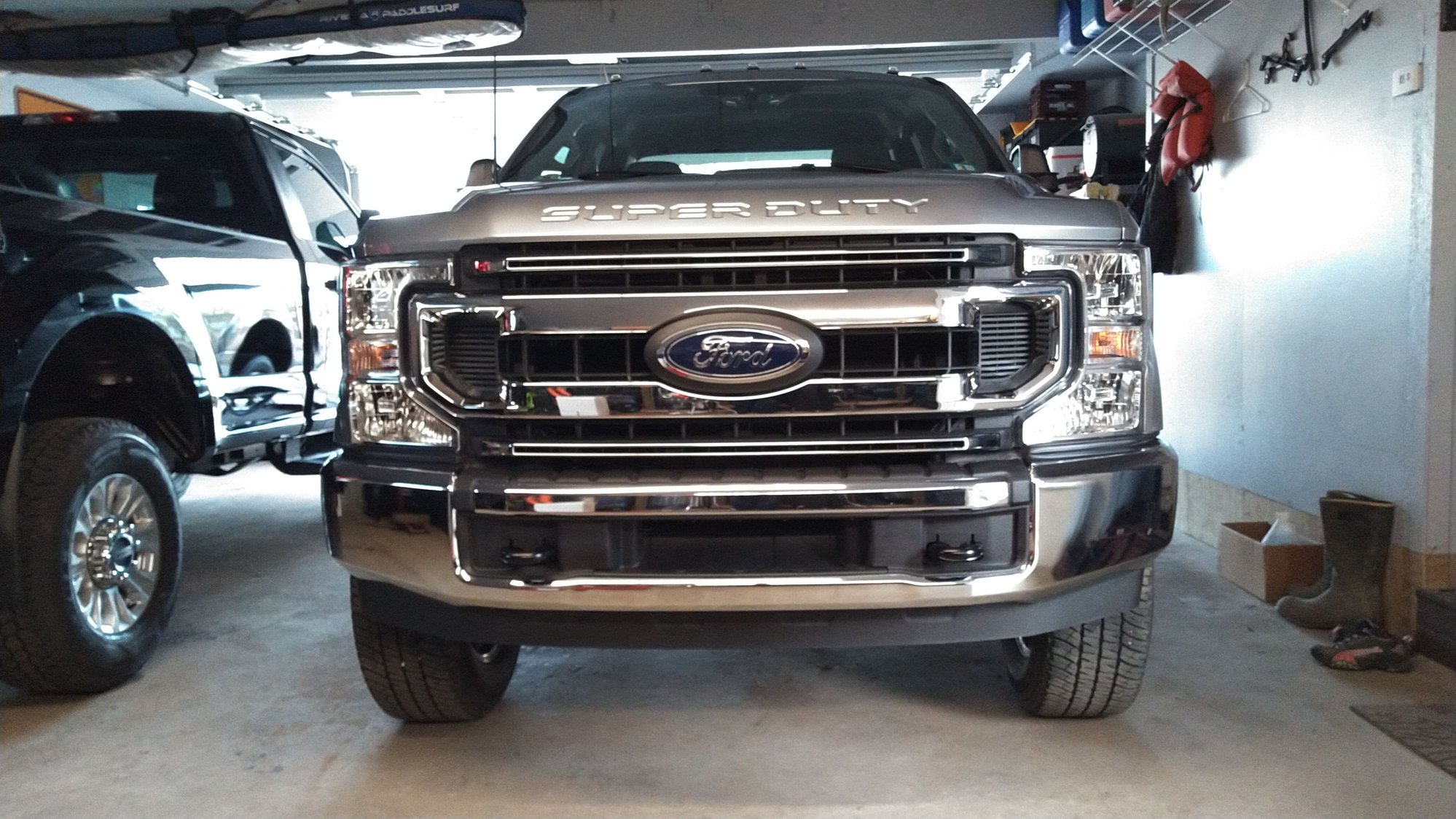 Tremor VS. 2WD Front Air Dam Valance Chin Spoiler PART's Difference