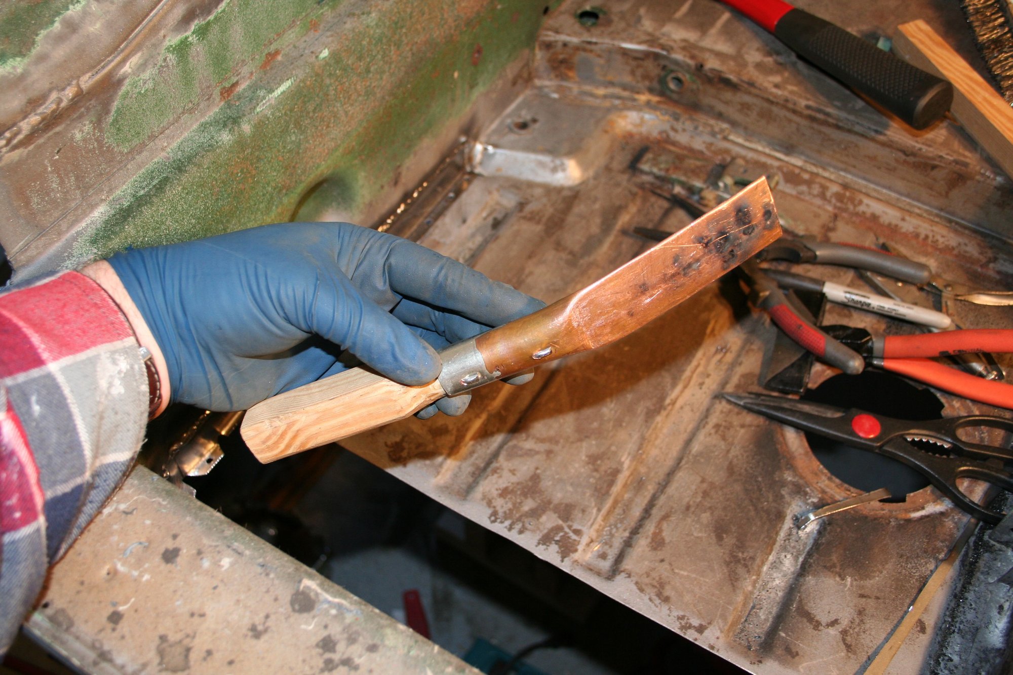 Patching drilled holes in body? Page 2 Ford Truck Enthusiasts Forums