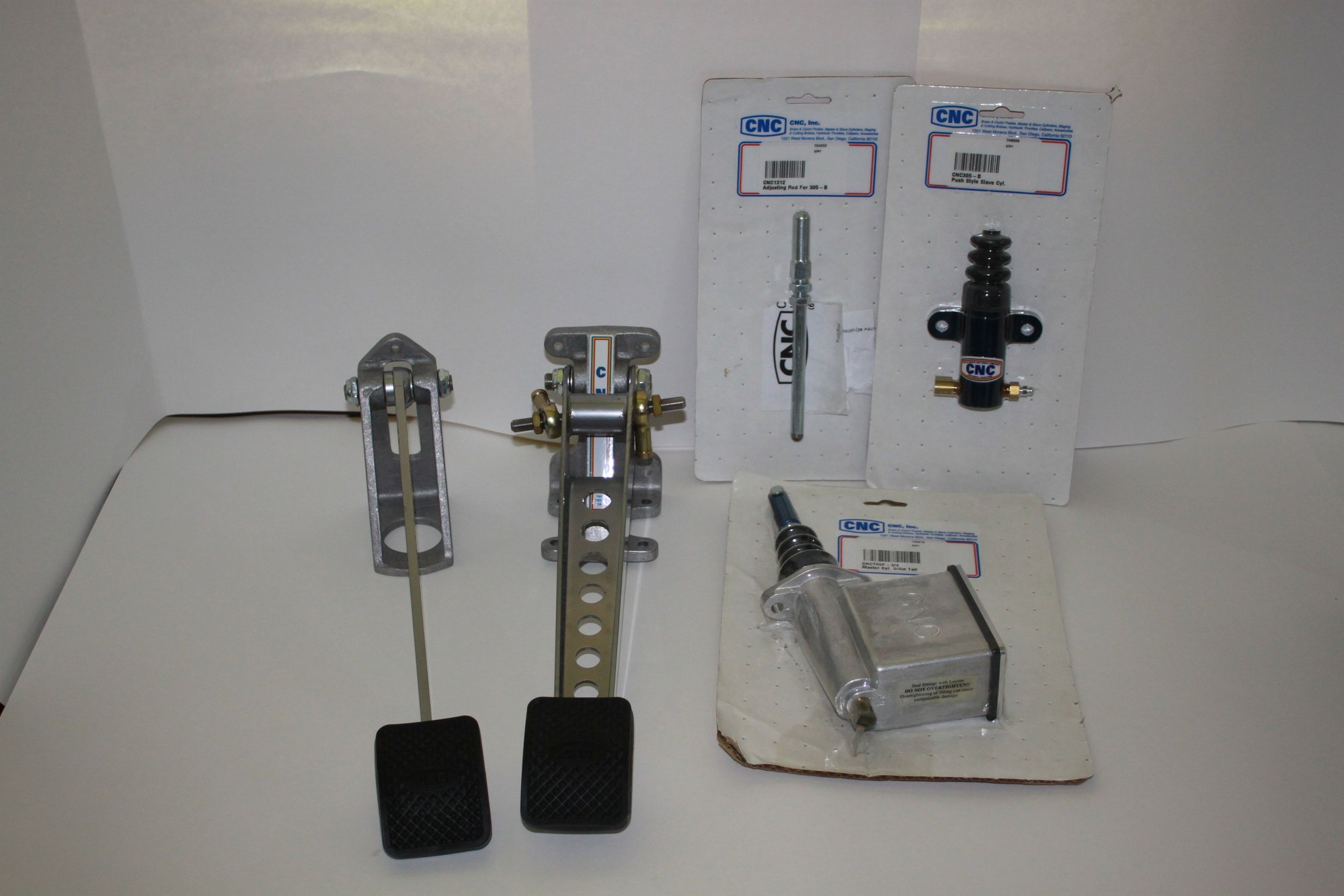 CNC Brakes Inc. Parts, Brake & Clutch Pedals & a 705 Series 3/4" bore