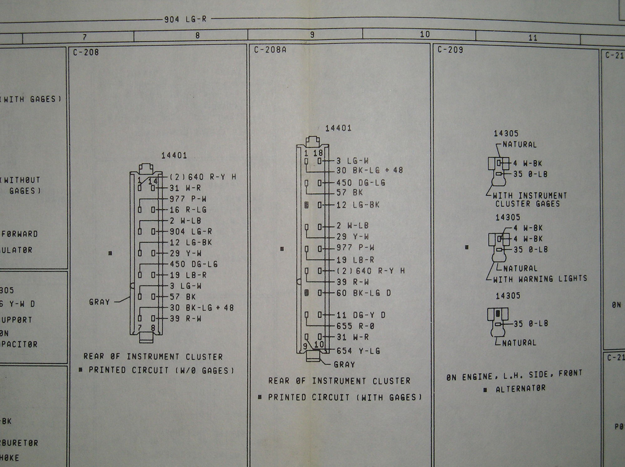 1982 f100 cluster connector wiring diagram - Ford Truck Enthusiasts Forums