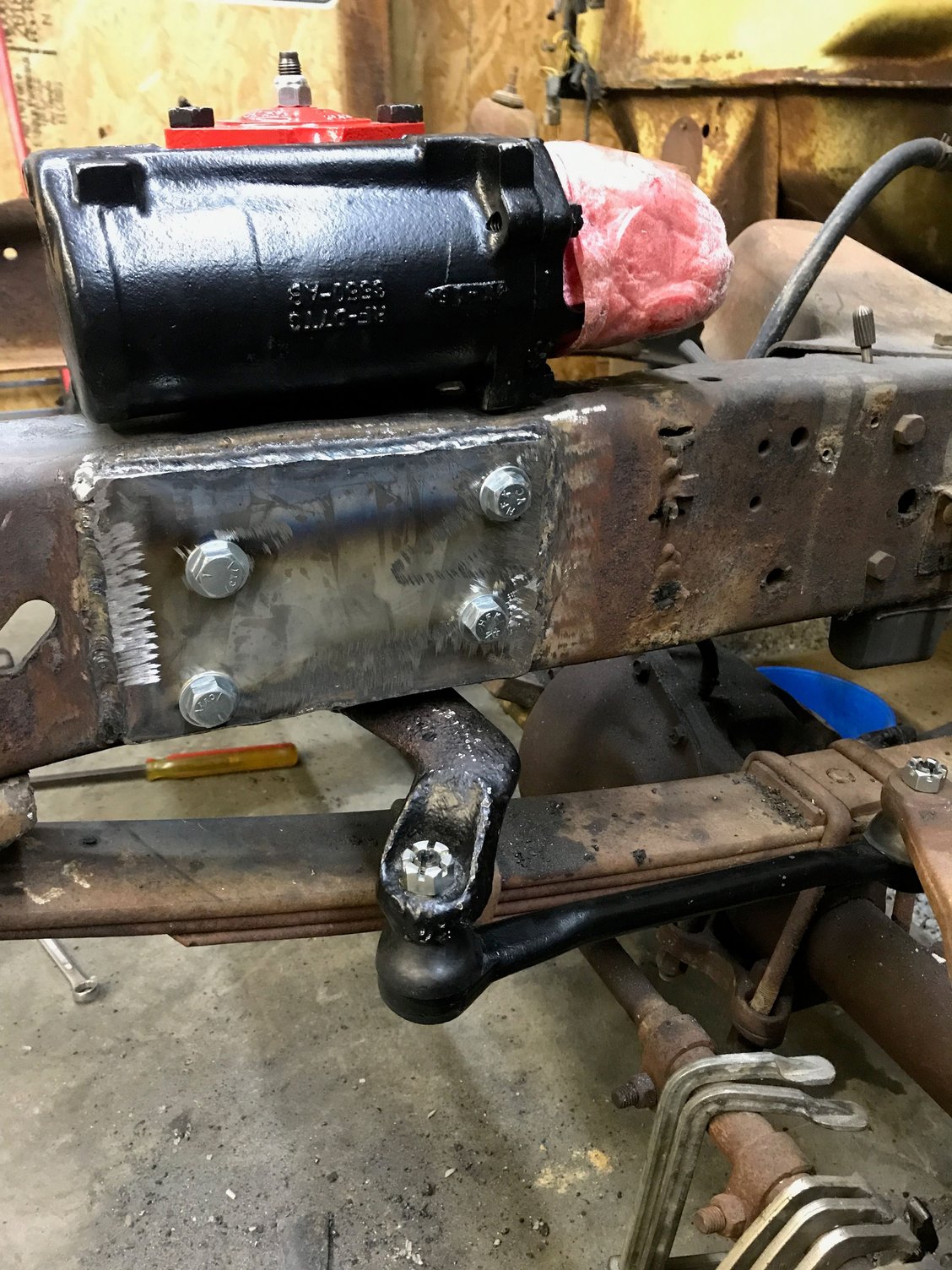 Highboy power steering conversion parts Ford Truck Enthusiasts Forums