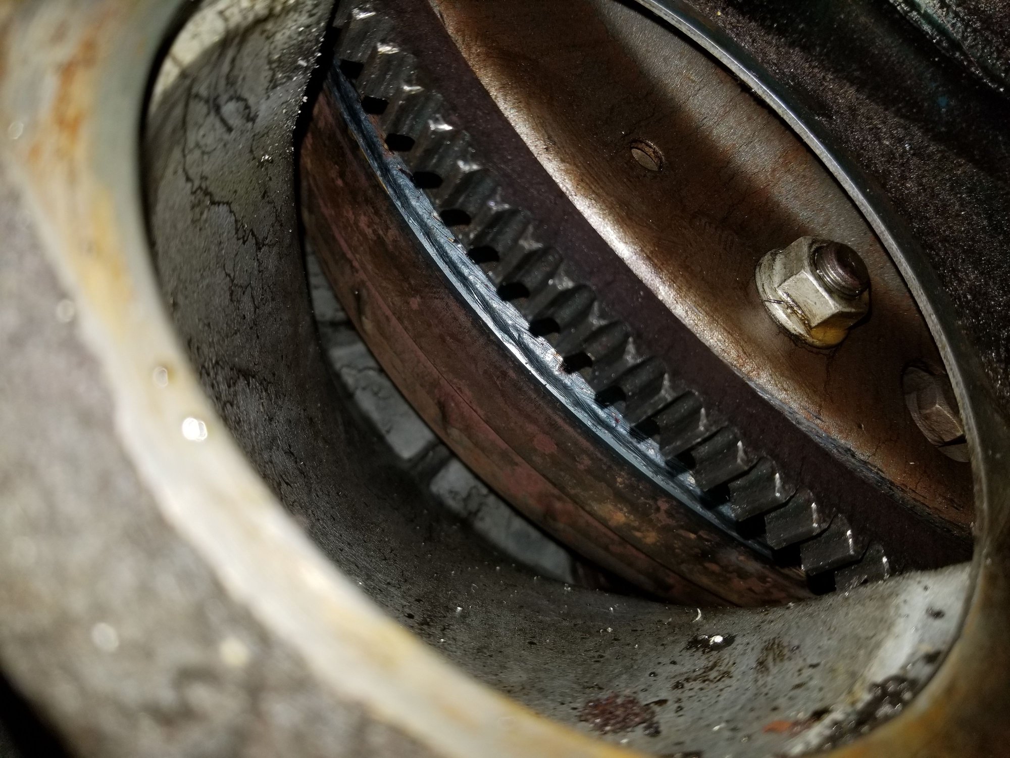 Ring Gear sheared off flex plate Ford Truck Enthusiasts Forums