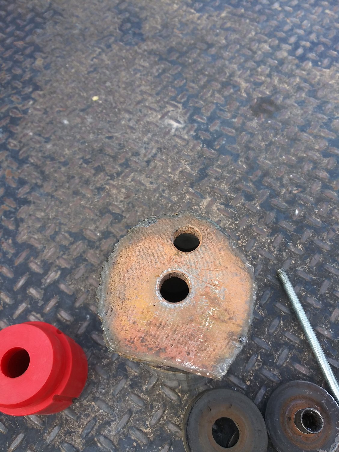 Cab mount removal with homemade extractor. Ford Truck Enthusiasts Forums