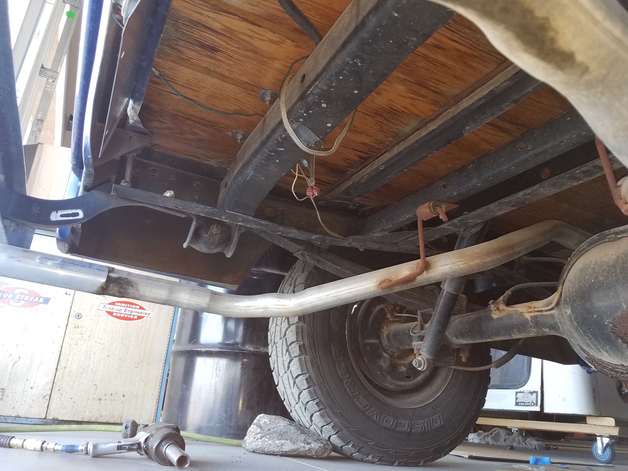 Rear tank Exhaust exit Ford Truck Enthusiasts Forums