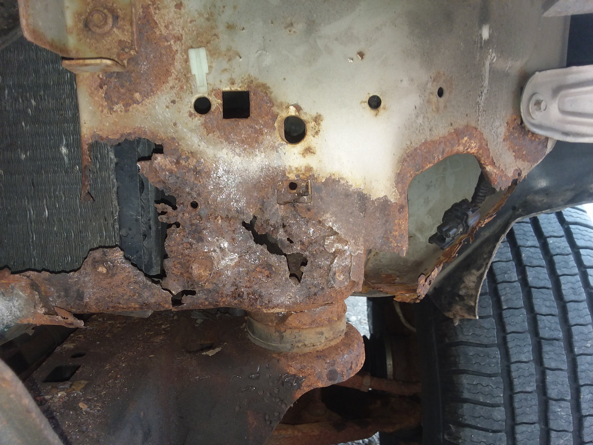 How To Repair a Rusted Core Support