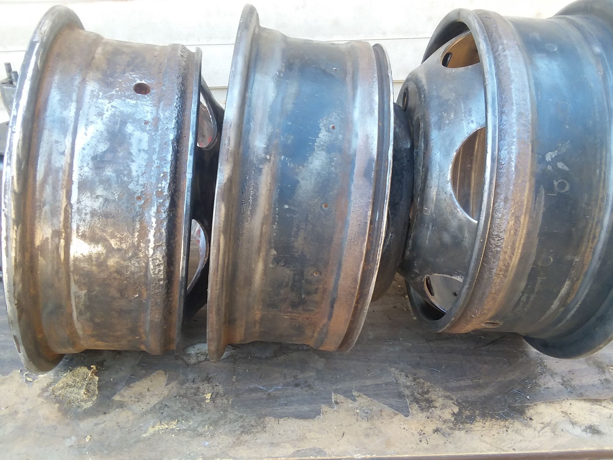 Prepping wheels for paint. Ford Truck Enthusiasts Forums