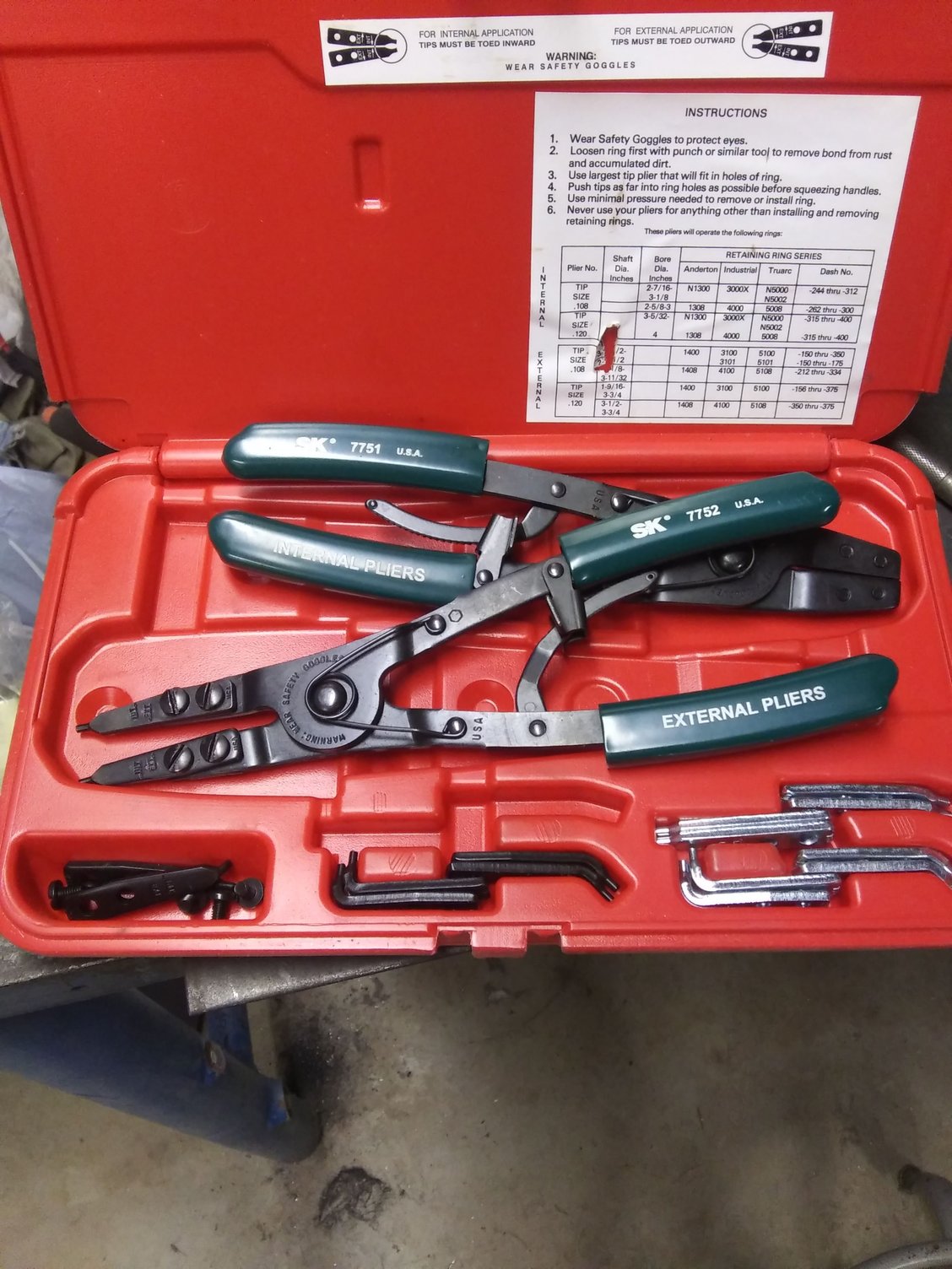 Axle snap ring pliers of choice Ford Truck Enthusiasts Forums