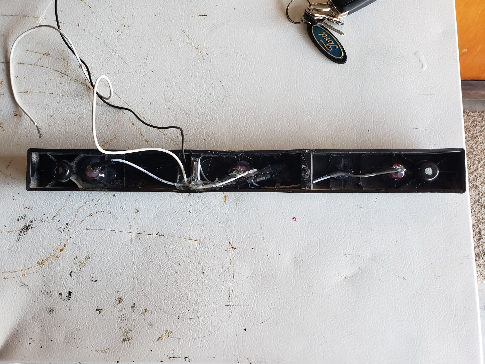 Made my own tailgate identification light bar Ford Truck Enthusiasts