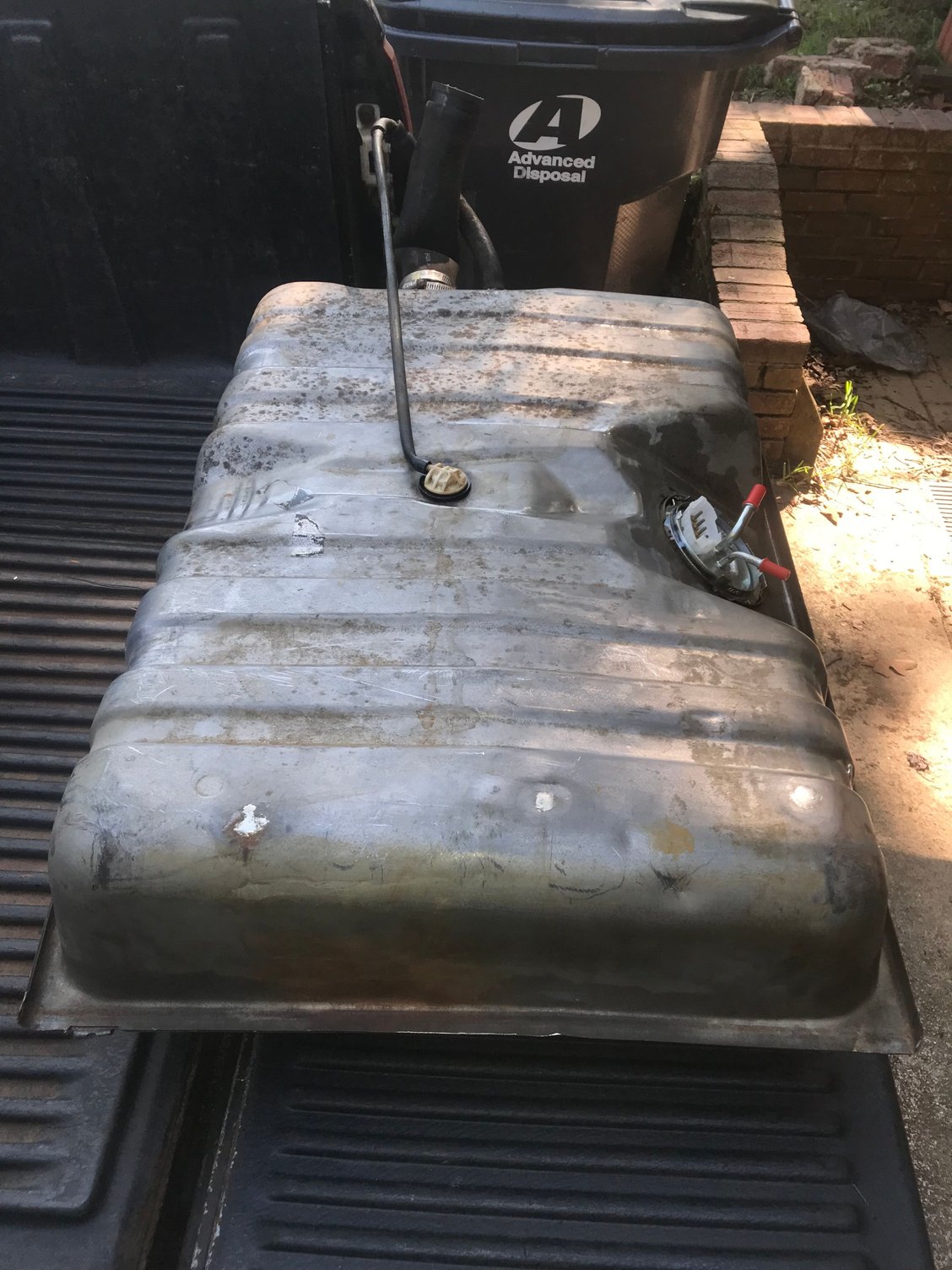 Pinholes fixed eventually get new tank 