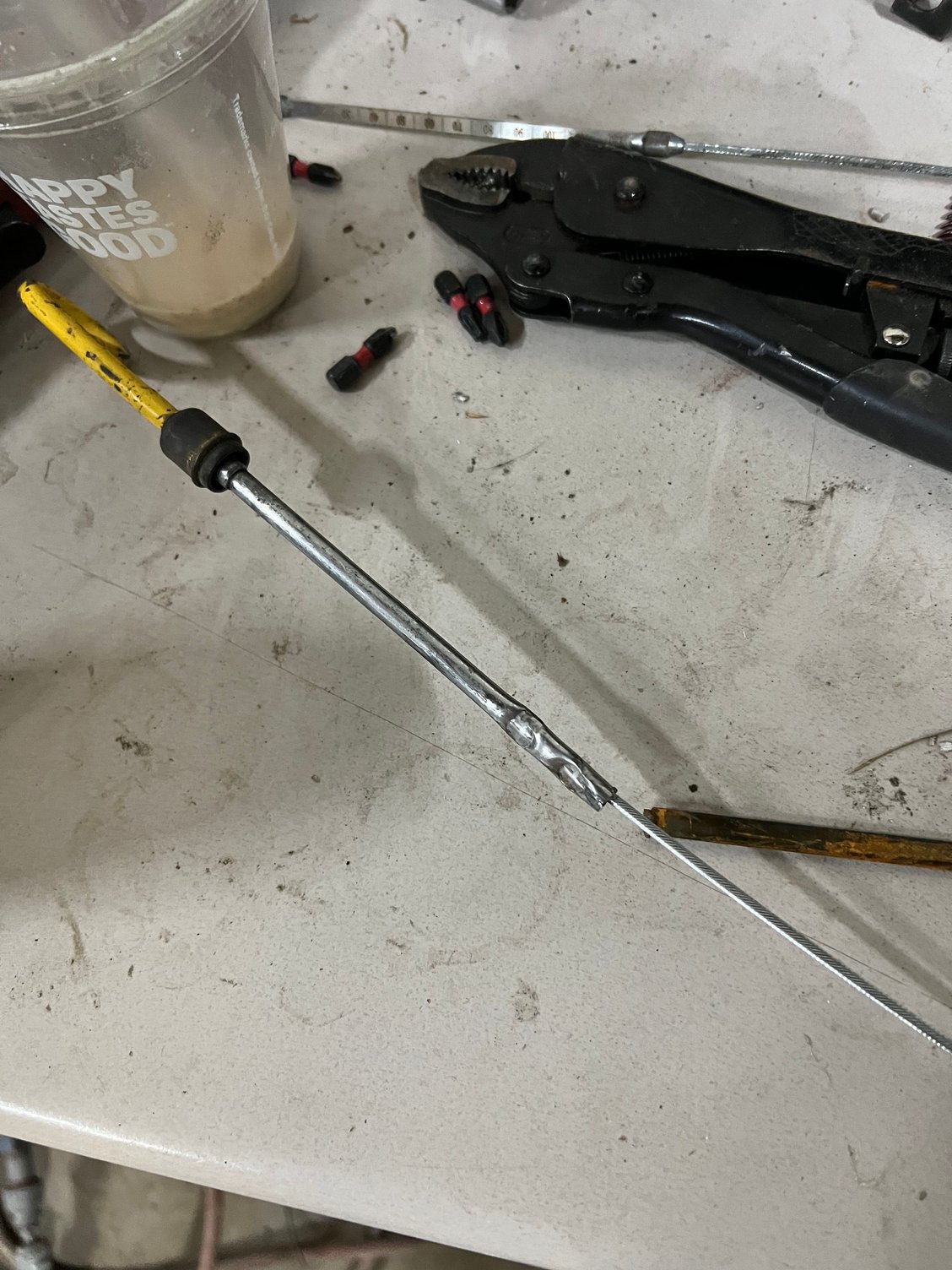 Broken oil dipstick Ford Truck Enthusiasts Forums