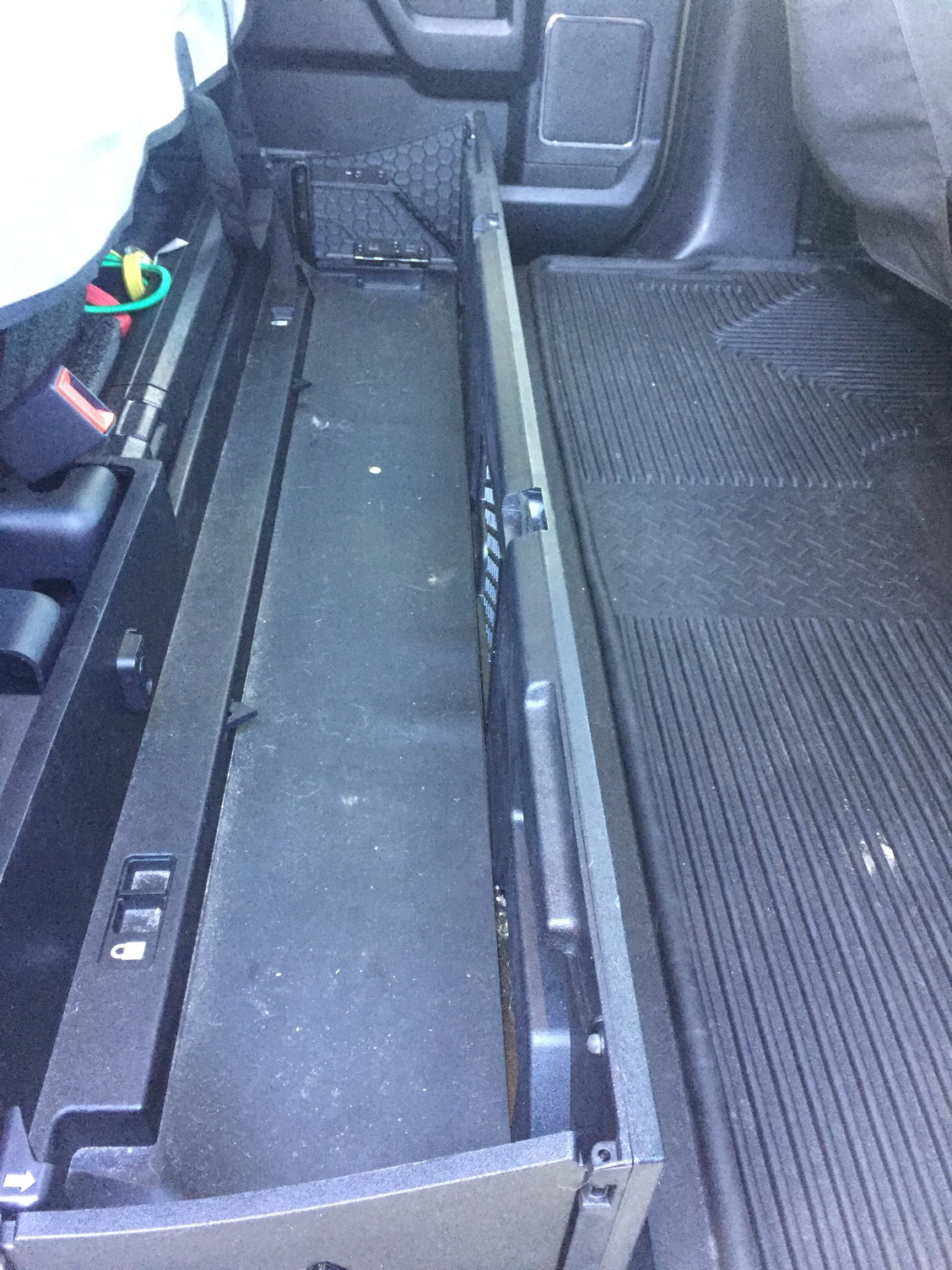 Ford F150 Under Seat Rear Storage