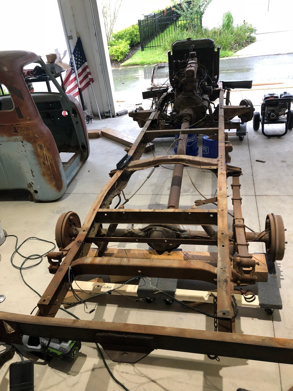 54’ Frame Ford Truck Enthusiasts Forums