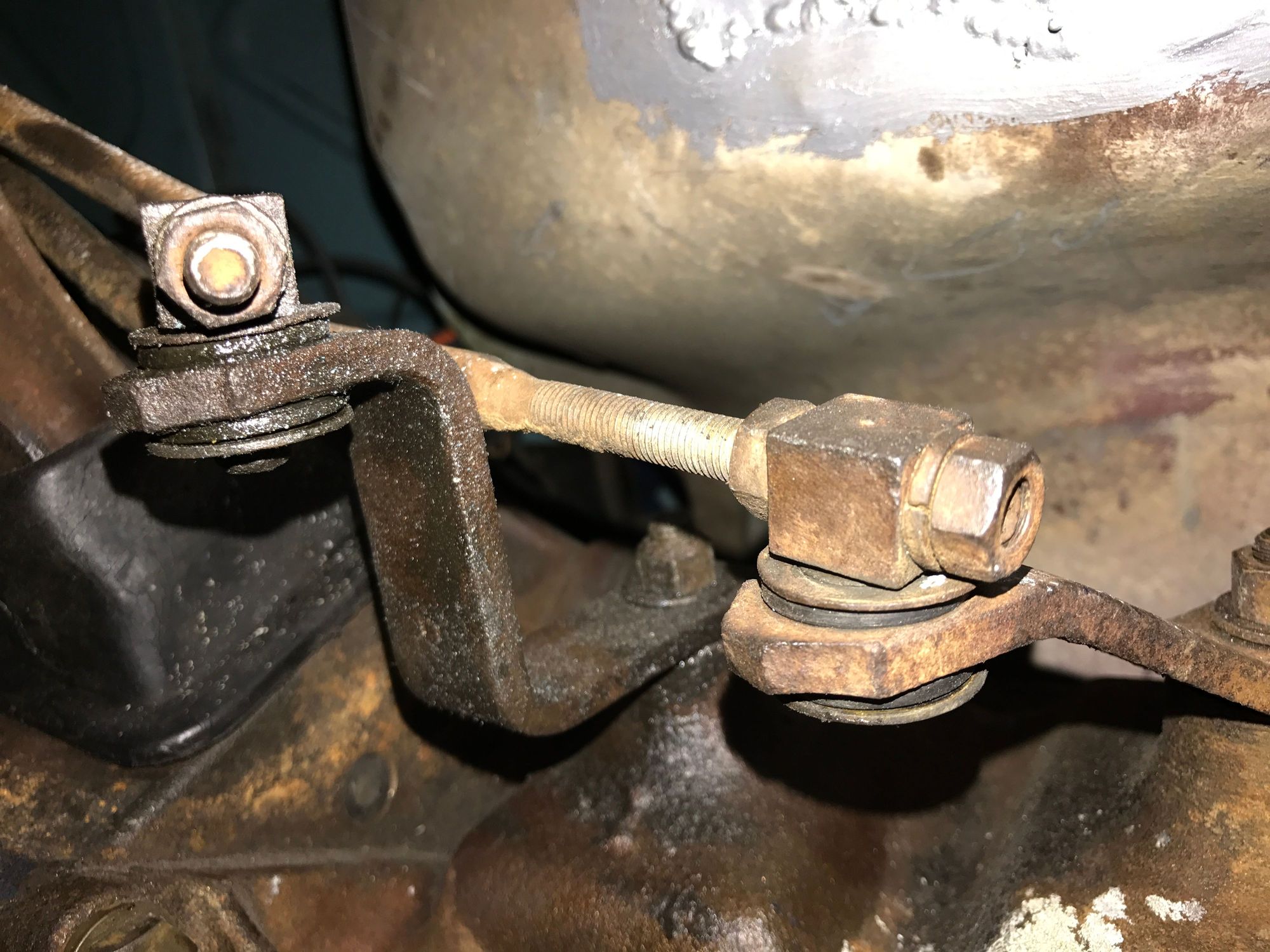 '67 F100 w/3.03 shift rod bushings trans? (not column) Ford
