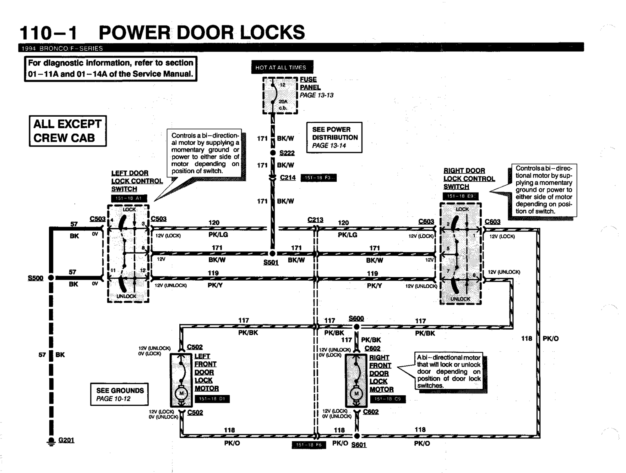 Ford F250 Door Lock Diagram
