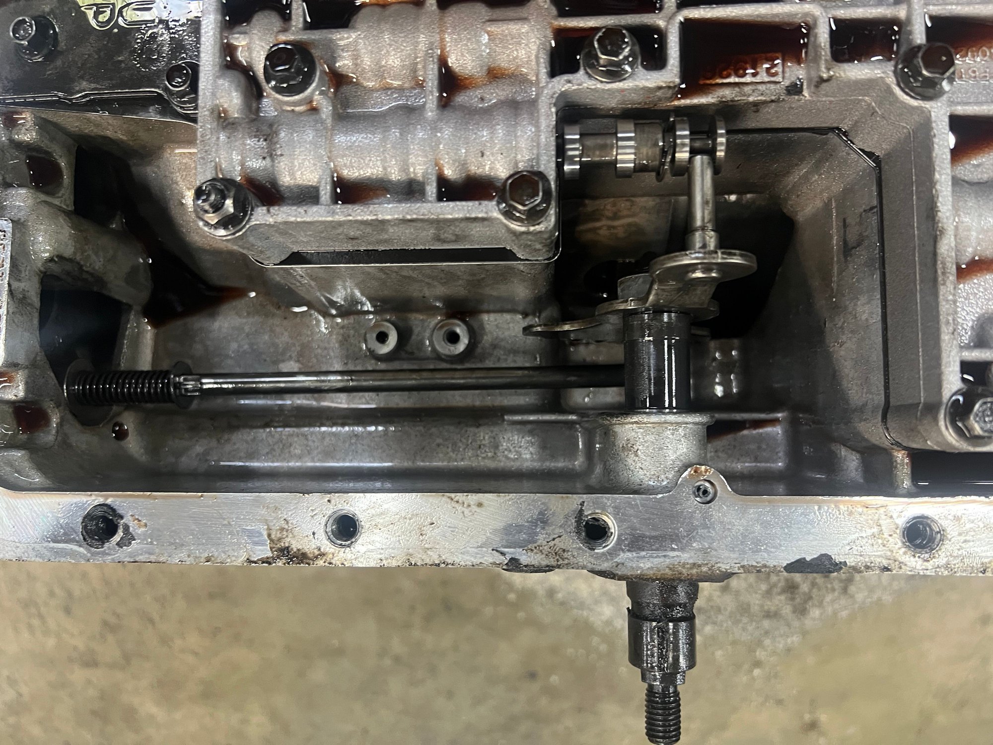E4OD shift linkage shaft. How bad did I screw up??? Ford Truck