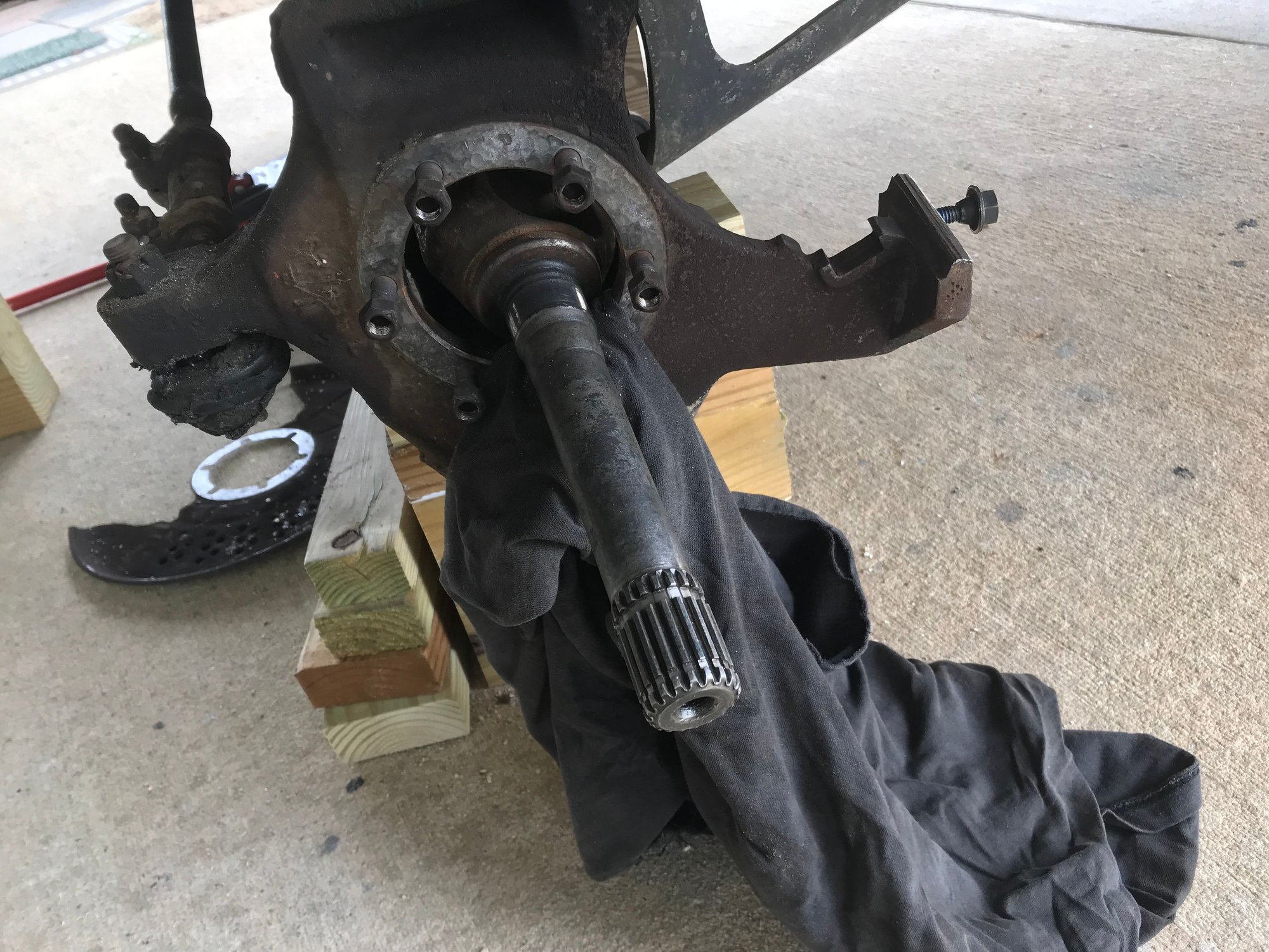 Drivers side wheel bearing failure Ford Truck Enthusiasts Forums