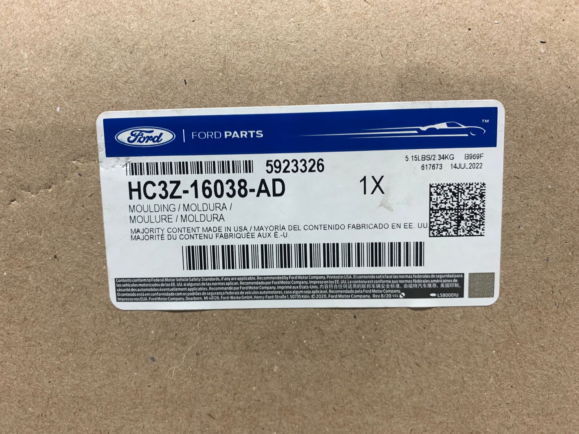 Exterior Body Parts - 2017+ OEM  new king ranch/tremor fender flare set - New - Genoa, IL 60135, United States