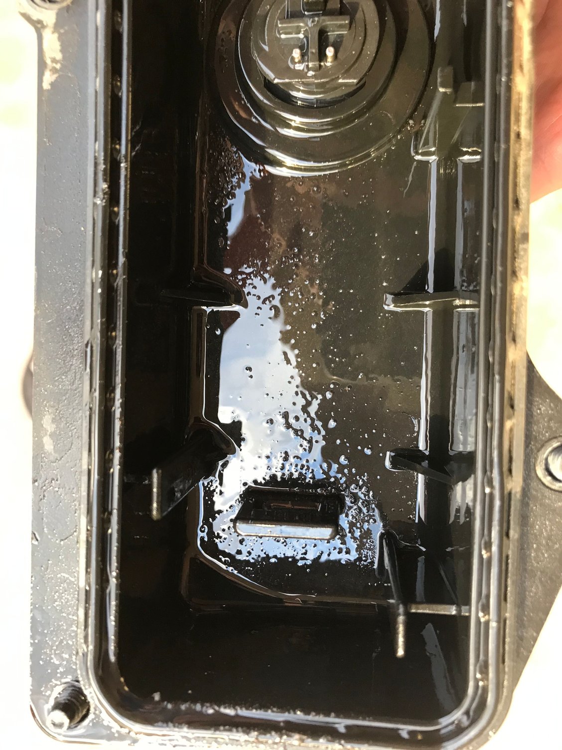 Fuel filter change surprised how dirty Ford Truck Enthusiasts Forums