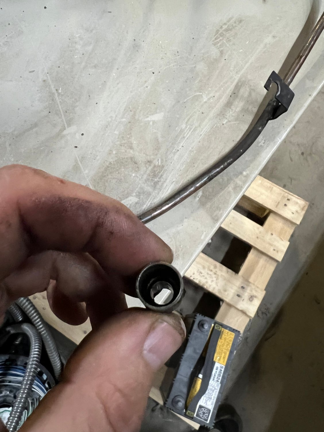 91 e350 dipstick tube question Ford Truck Enthusiasts Forums