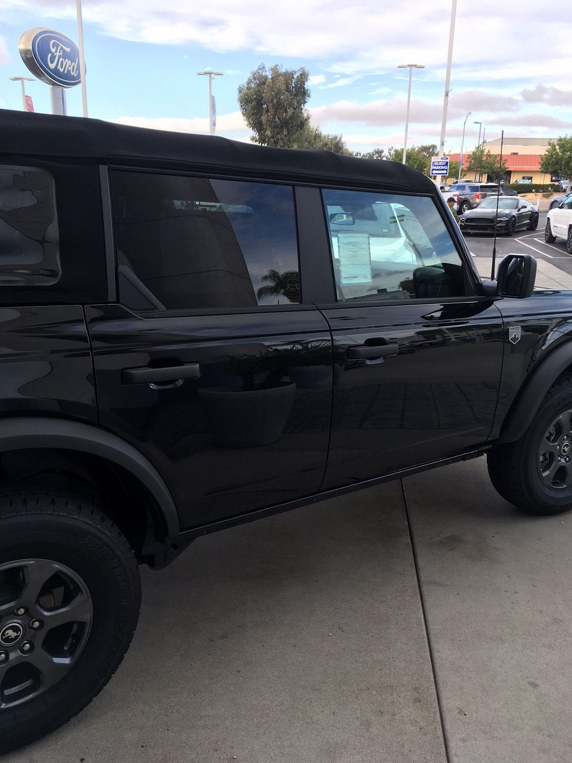 San Diego Kearny Pearson Ford Black Bronco on lot Ford Truck