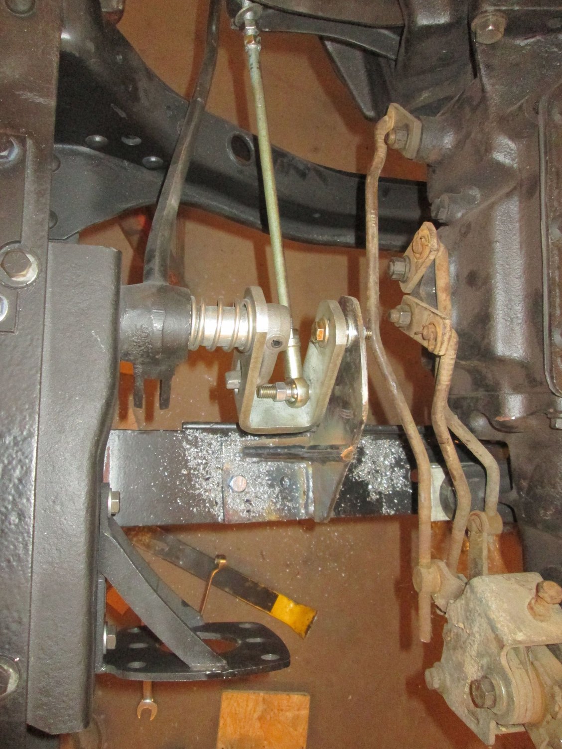Hydraulic Clutch on a 55 F100 Ford Truck Enthusiasts Forums