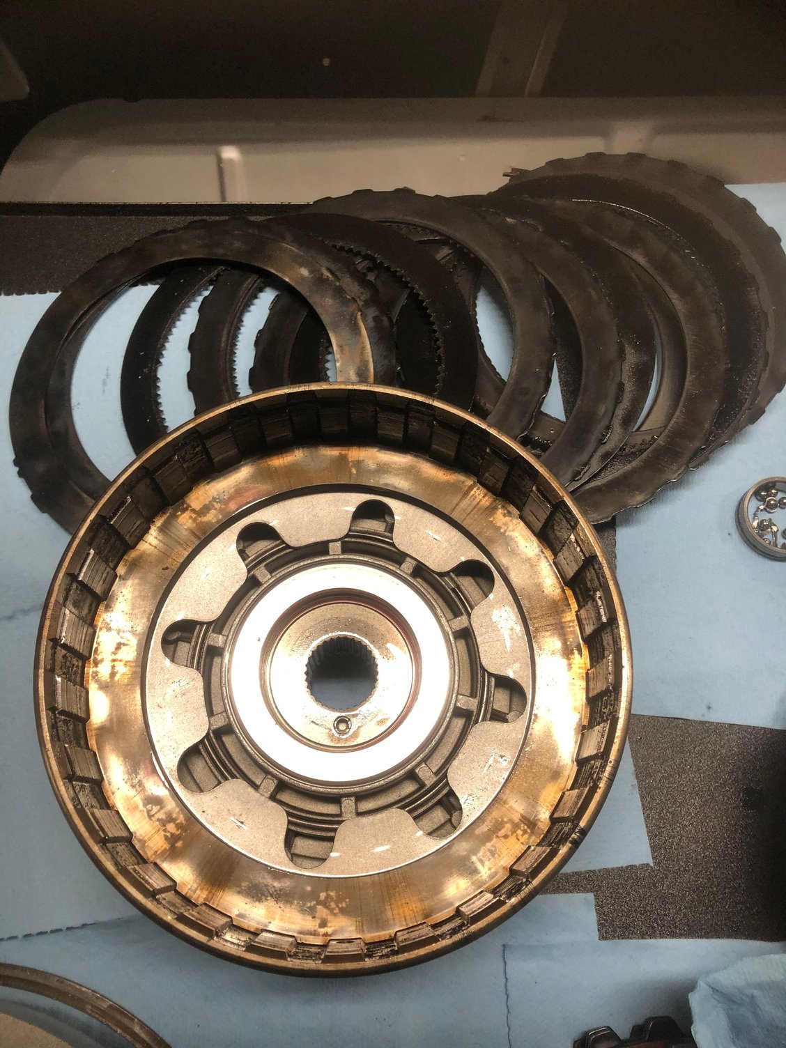 4R100 burnt clutch diagnoses Ford Truck Enthusiasts Forums