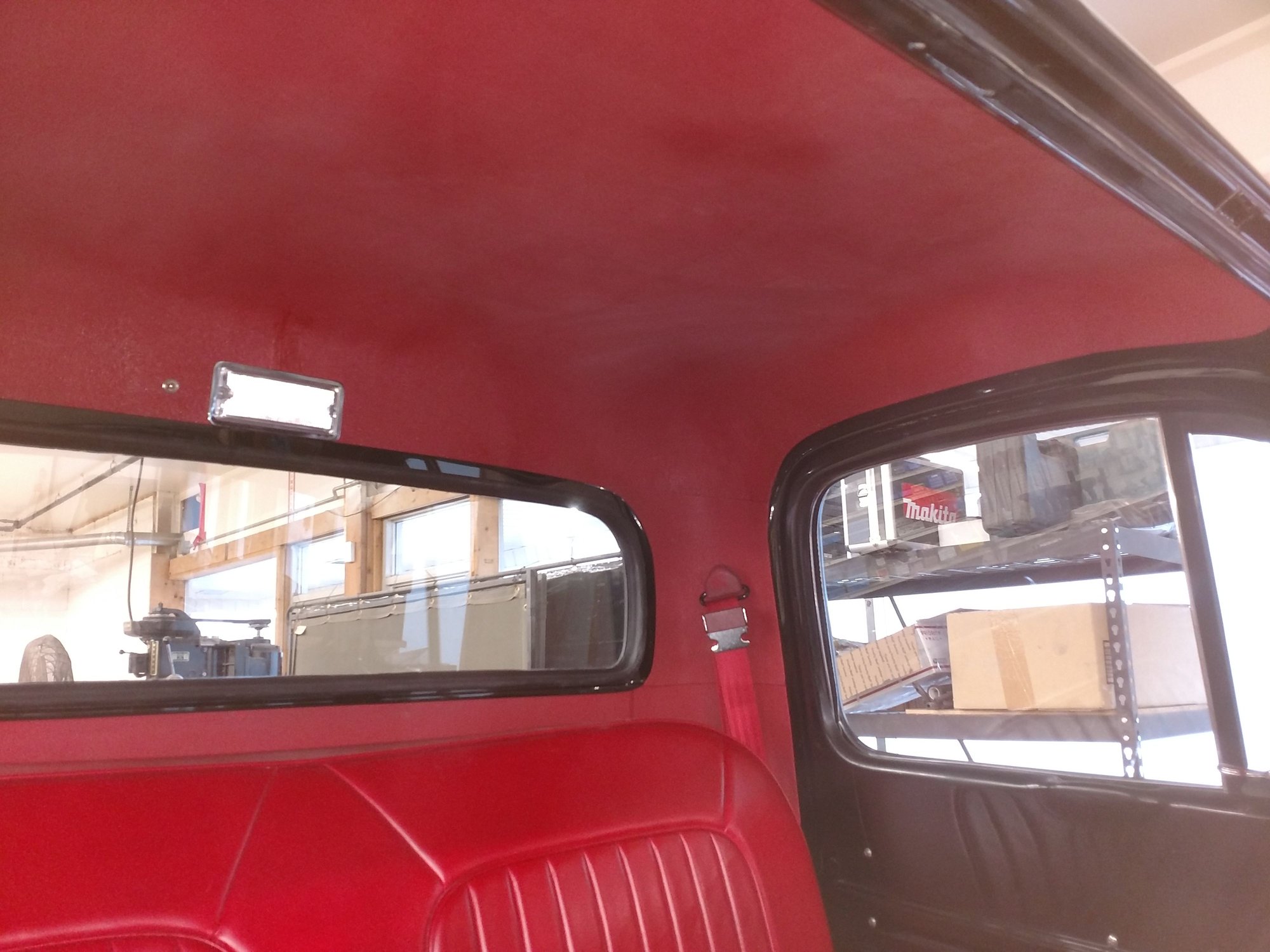 Headliner 1951 ford f1 cardboard or ABS Ford Truck Enthusiasts Forums