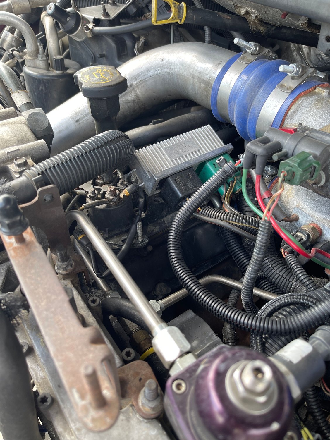 Intermittent Glow Plug Circuit DTC for cylinder 2,4,6 and 8 Ford