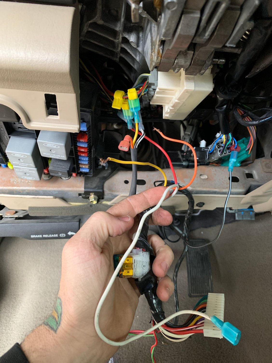 Random plug under dash Ford Truck Enthusiasts Forums