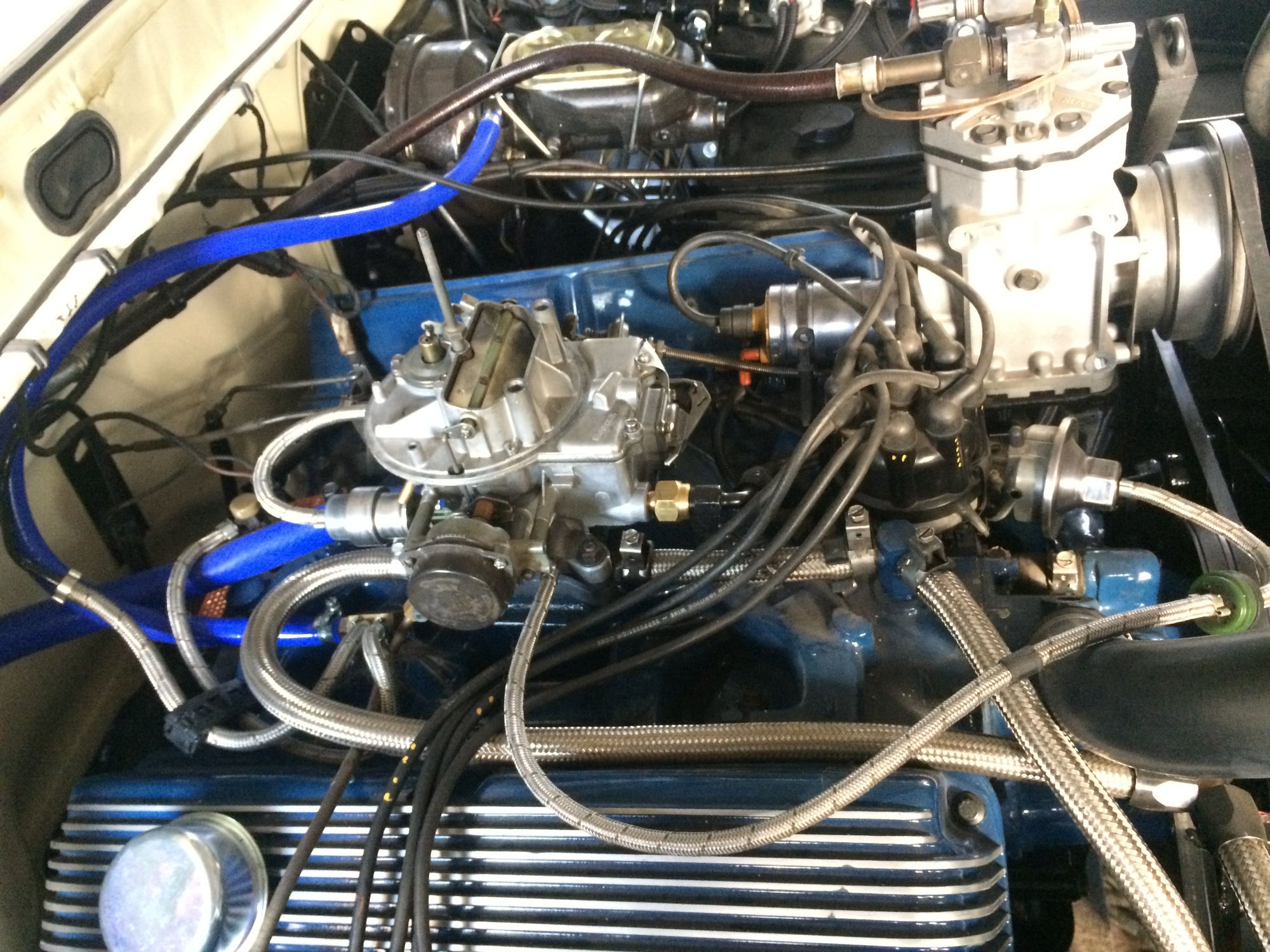 rough idle/no idle not sure if vacuum lines are correct - Ford Truck