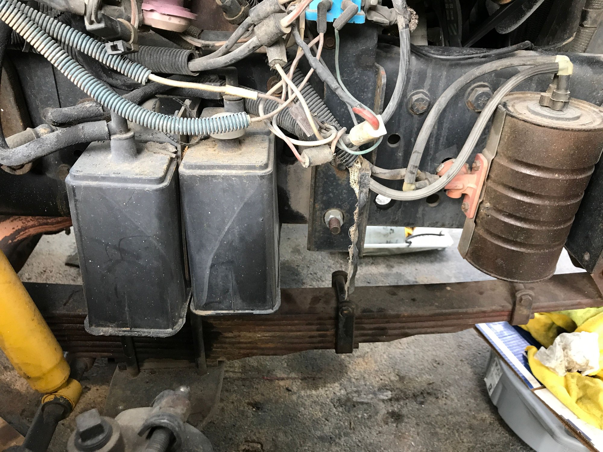 Air Pump(s)/Emission delete questions. ‘86 B700 w/ 429 Ford Truck