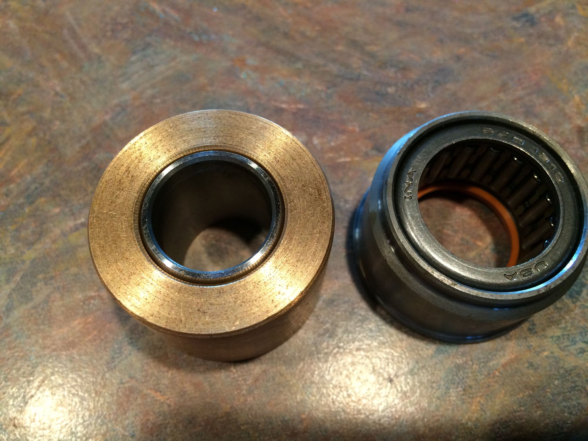 Oilite Bronze pilot bushing! Ford Truck Enthusiasts Forums