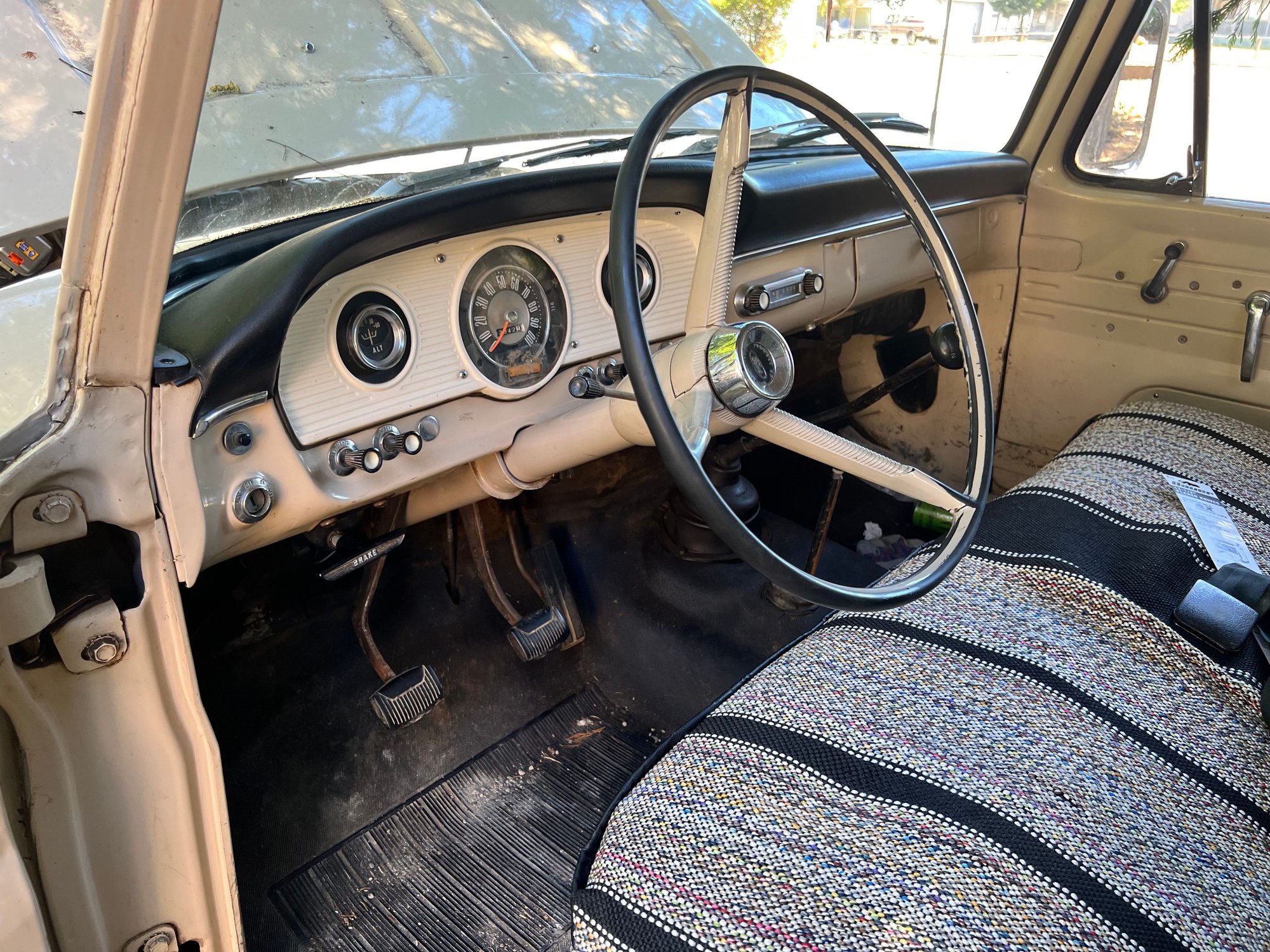 1966 Ford F-100 - 1966 F100 4x4 300 Straight six - Used - VIN F10BK760008 - 6 cyl - 4WD - Manual - Truck - Beige - Centralia, WA 98531, United States