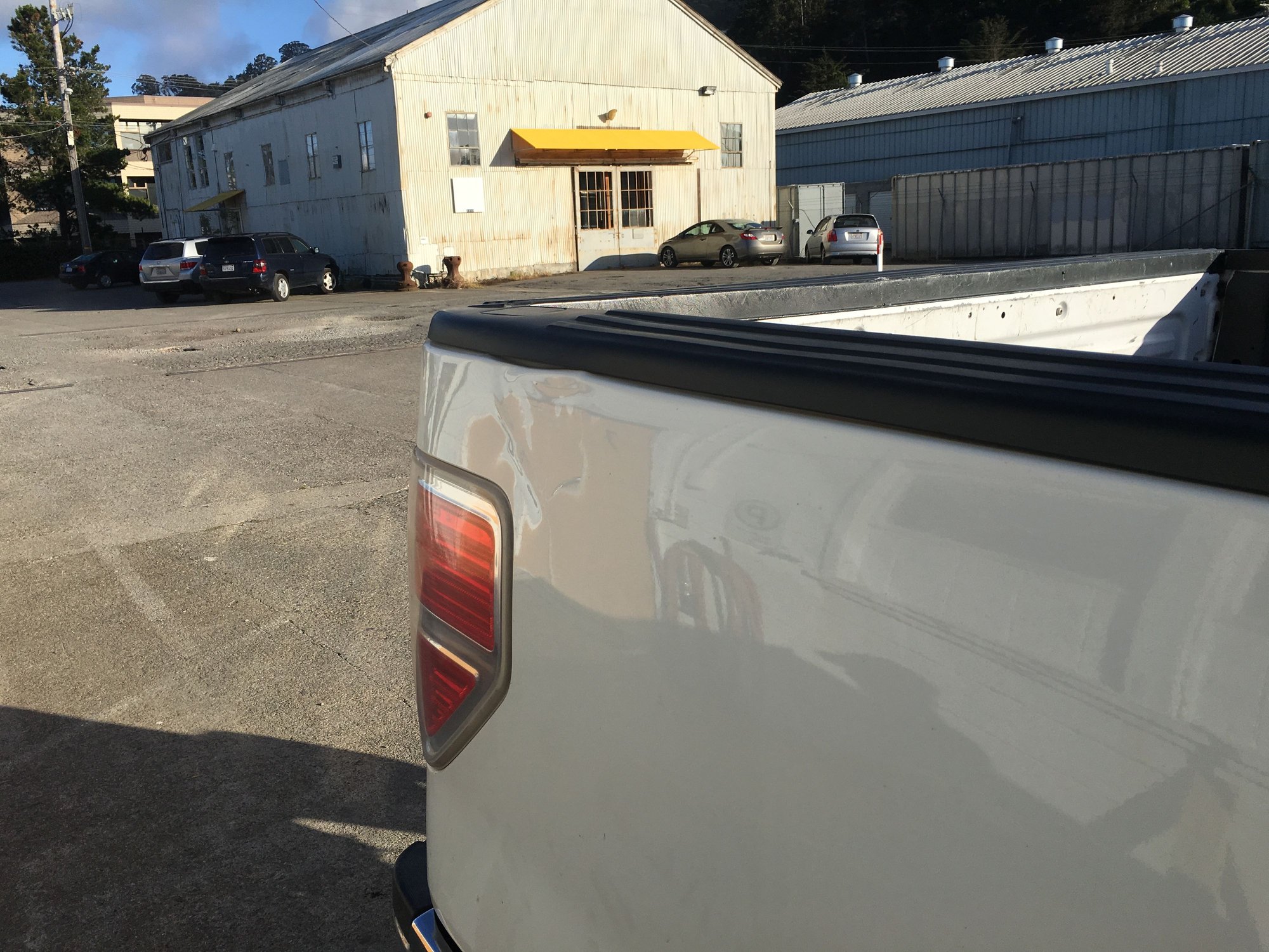 Dent in top of bed Ford Truck Enthusiasts Forums