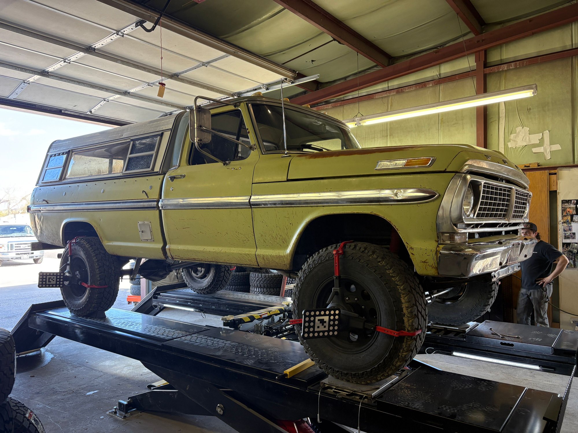 Went and got an alignment today. The tech said my tape measure alignment wasn�t that far off. 