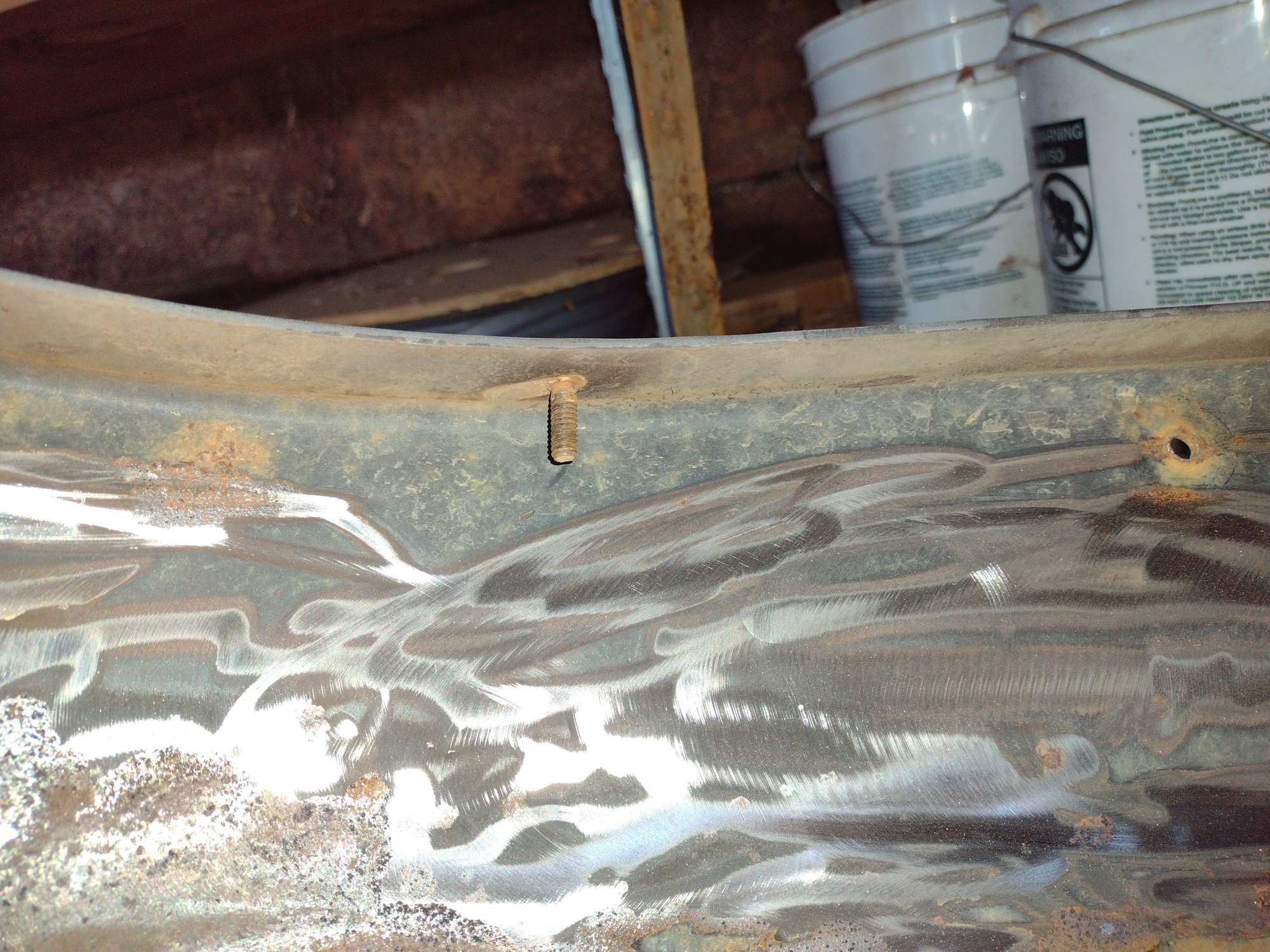 These studs were way too soft, Ive since drilled them out.