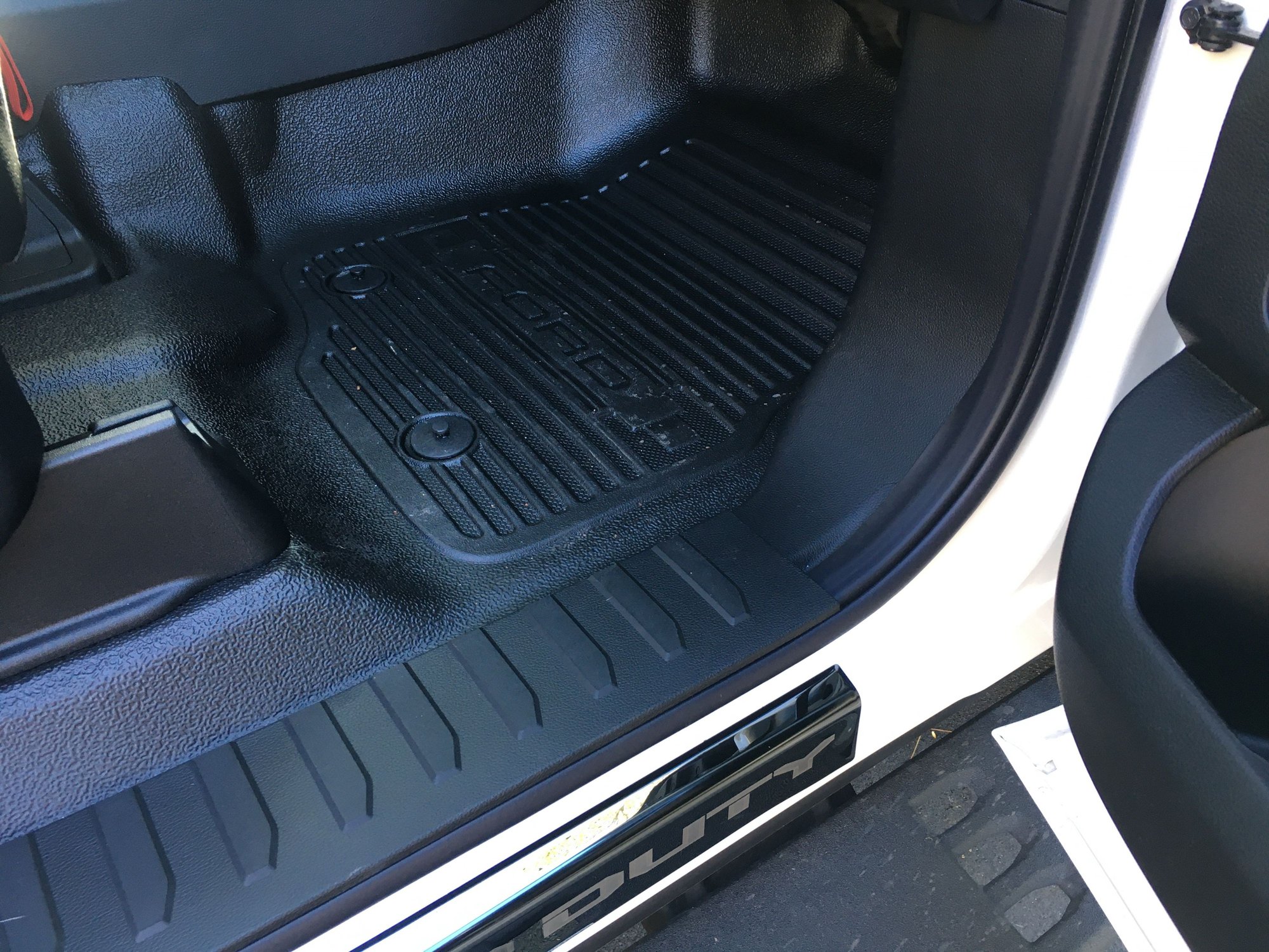 Floor liners for carpet delete option (factory vinyl flooring) Page 3