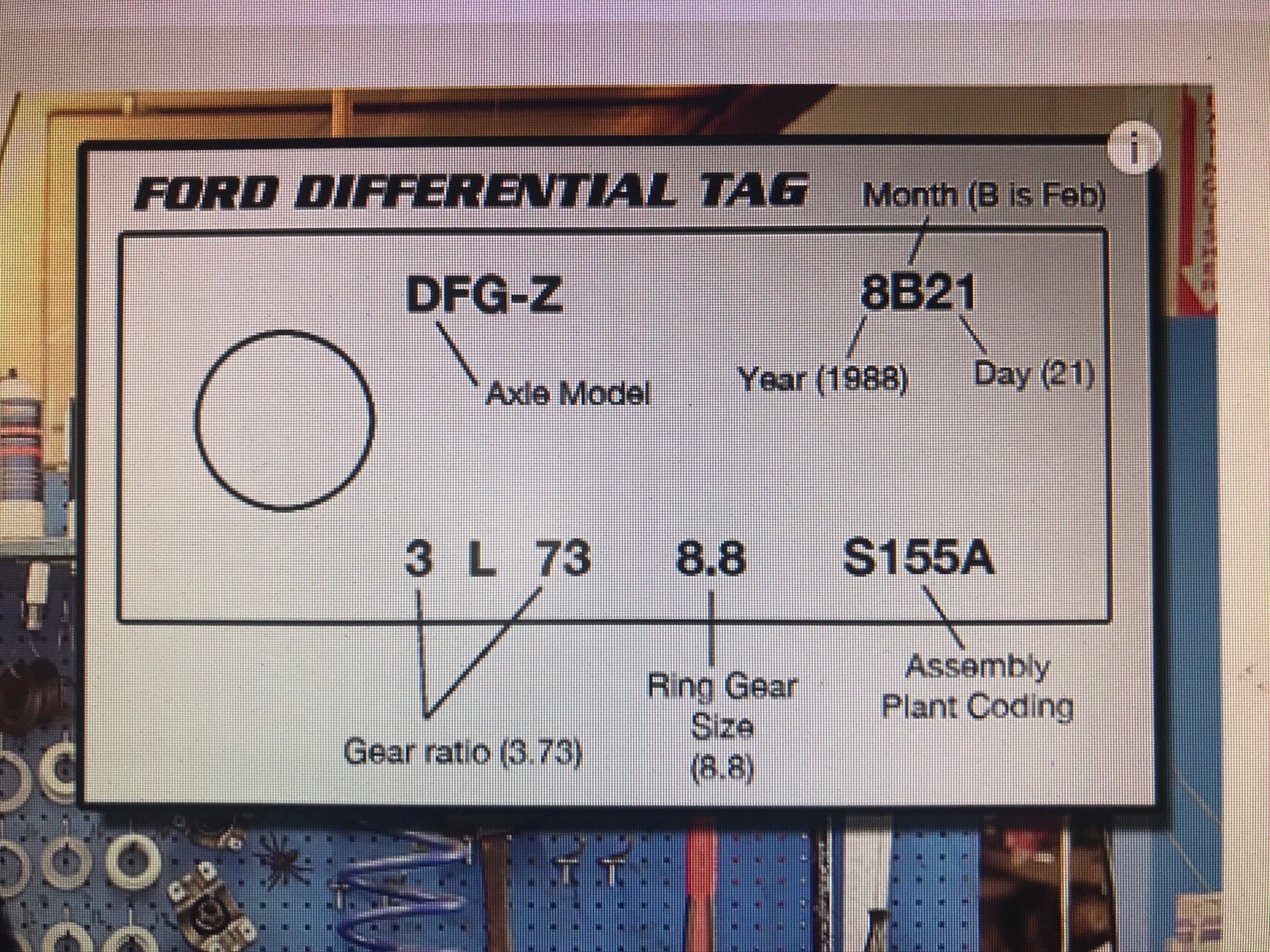 decoding the rear end tag. Page 2 Ford Truck Enthusiasts Forums