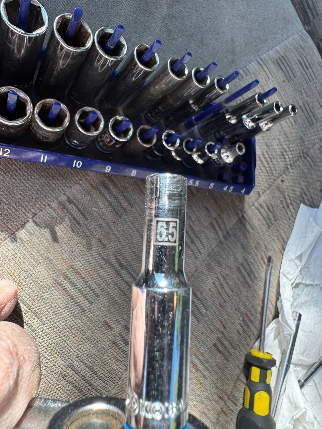 After you pull the dash surround out, you’ll need a 5.5mm socket to withdraw 3 screws that …